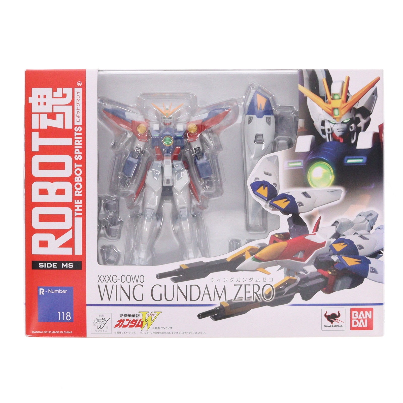 【中古即納】[FIG] ROBOT魂(SIDE MS) ウイングガンダムゼロ 新機動戦記ガンダムW(ウイング) 完成品 可動フィギュア バンダイ(20130720)