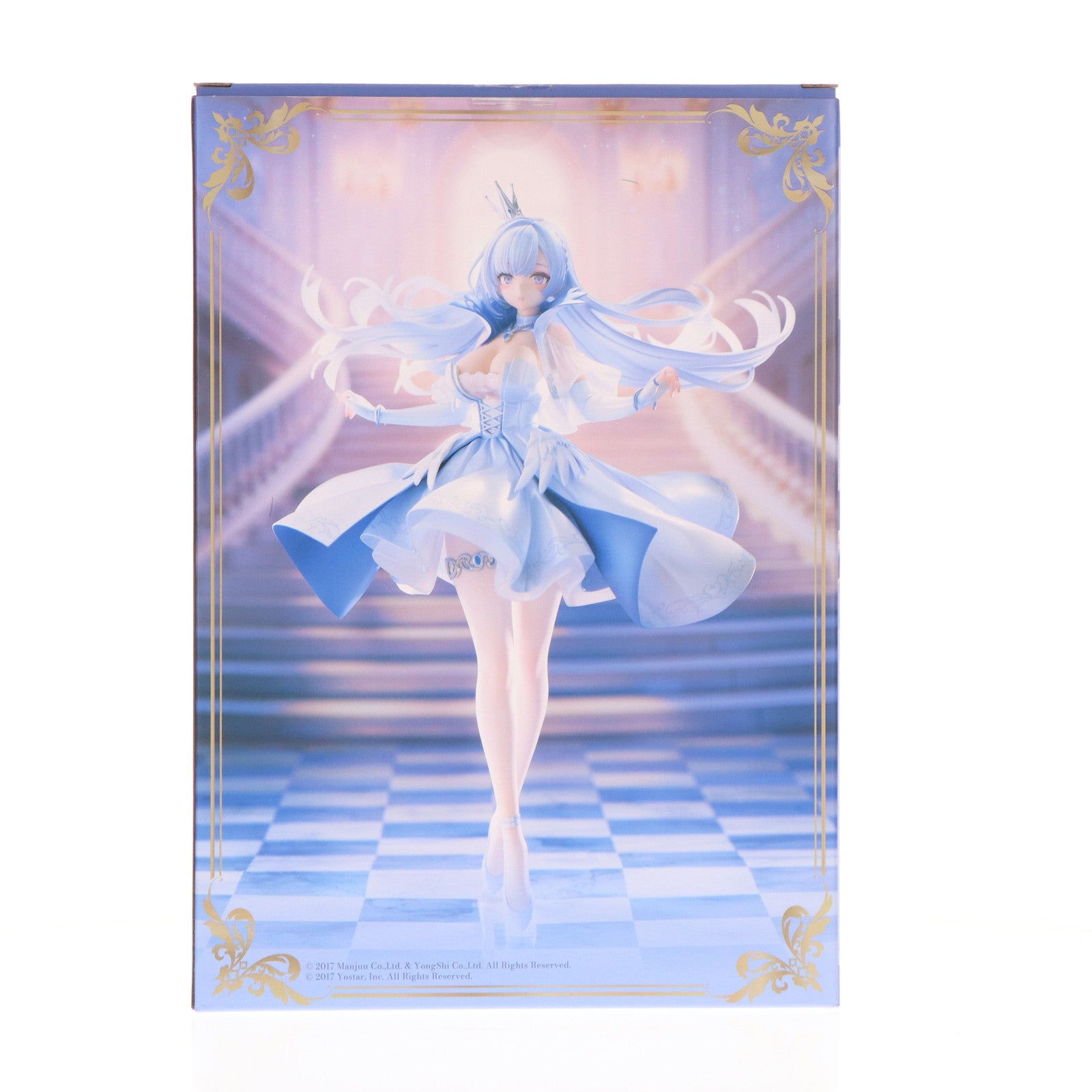 【中古即納】[FIG] あみあみ限定特典付属 アーガス アズールレーン 1/7 完成品 フィギュア GOLDENHEAD+(ゴールデンヘッドプラス)(20250626)