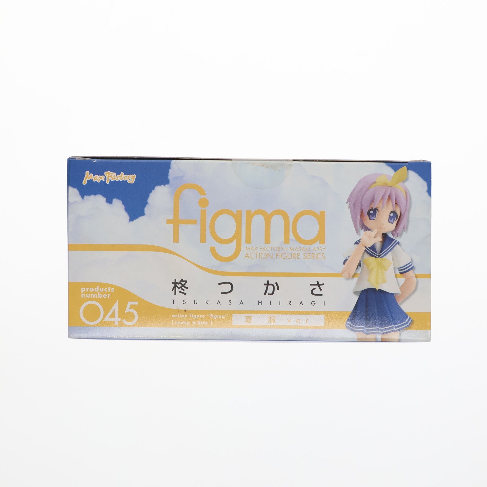 【中古即納】[FIG] figma(フィグマ) 045 柊つかさ(ひいらぎつかさ) 夏服ver. TVアニメ らき☆すた 完成品 可動フィギュア マックスファクトリー(20091006)