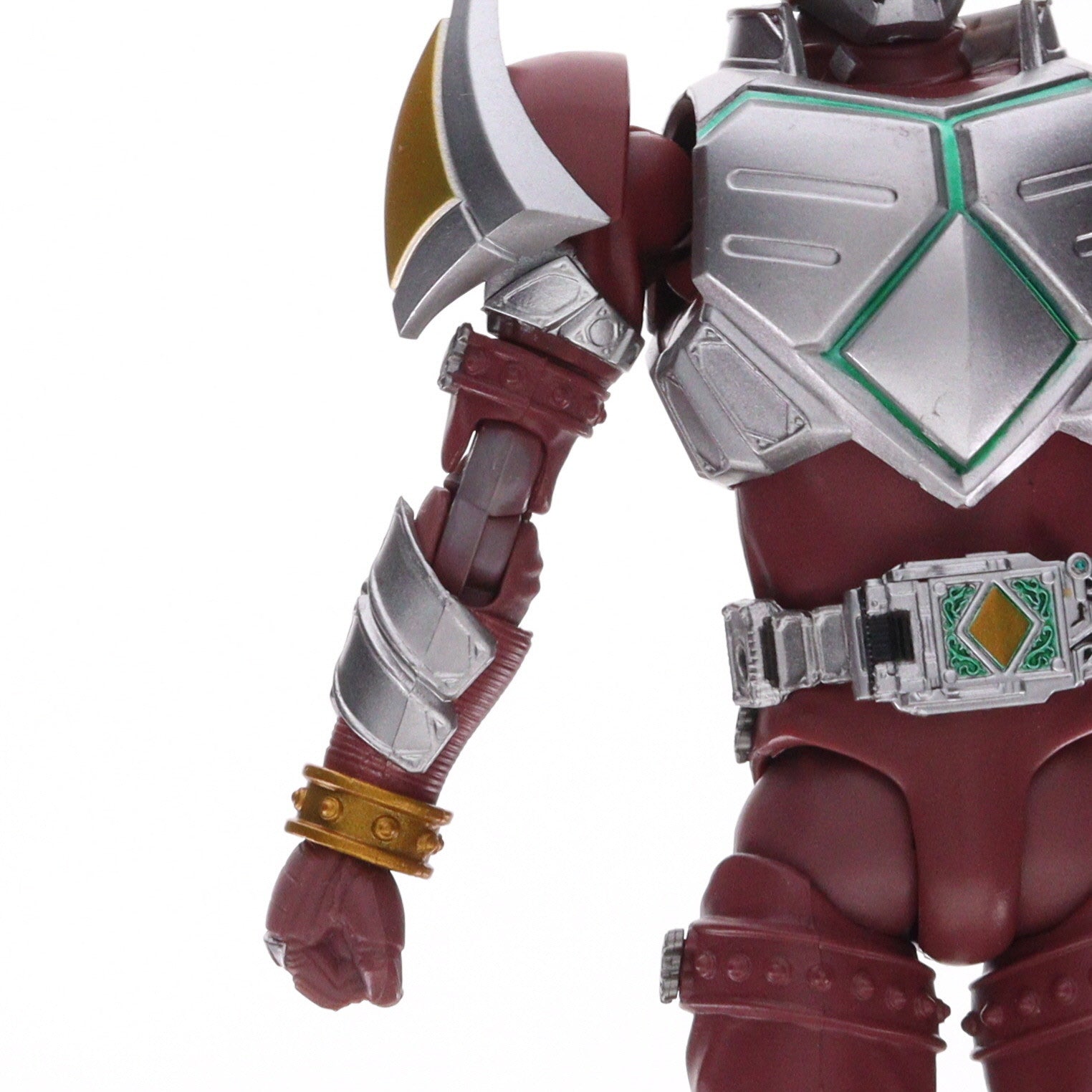【中古即納】[FIG] S.H.Figuarts(フィギュアーツ) 仮面ライダーギャレン&レッドランバスセット 仮面ライダー剣(ブレイド) 完成品 可動フィギュア バンダイ(20140823)