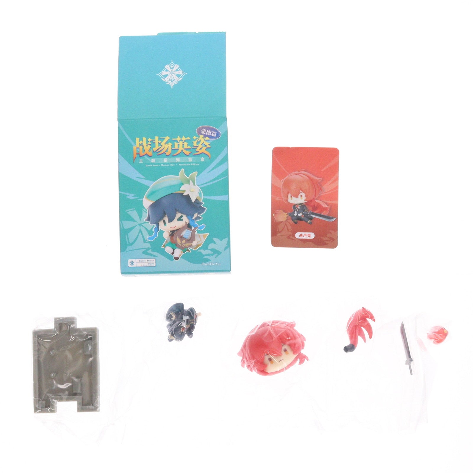 【中古即納】[FIG] (単品) ディルック 原神 戦場英姿シリーズ トレーディングフィギュア モンド篇 miHoYo(ミホヨ)(20220427)