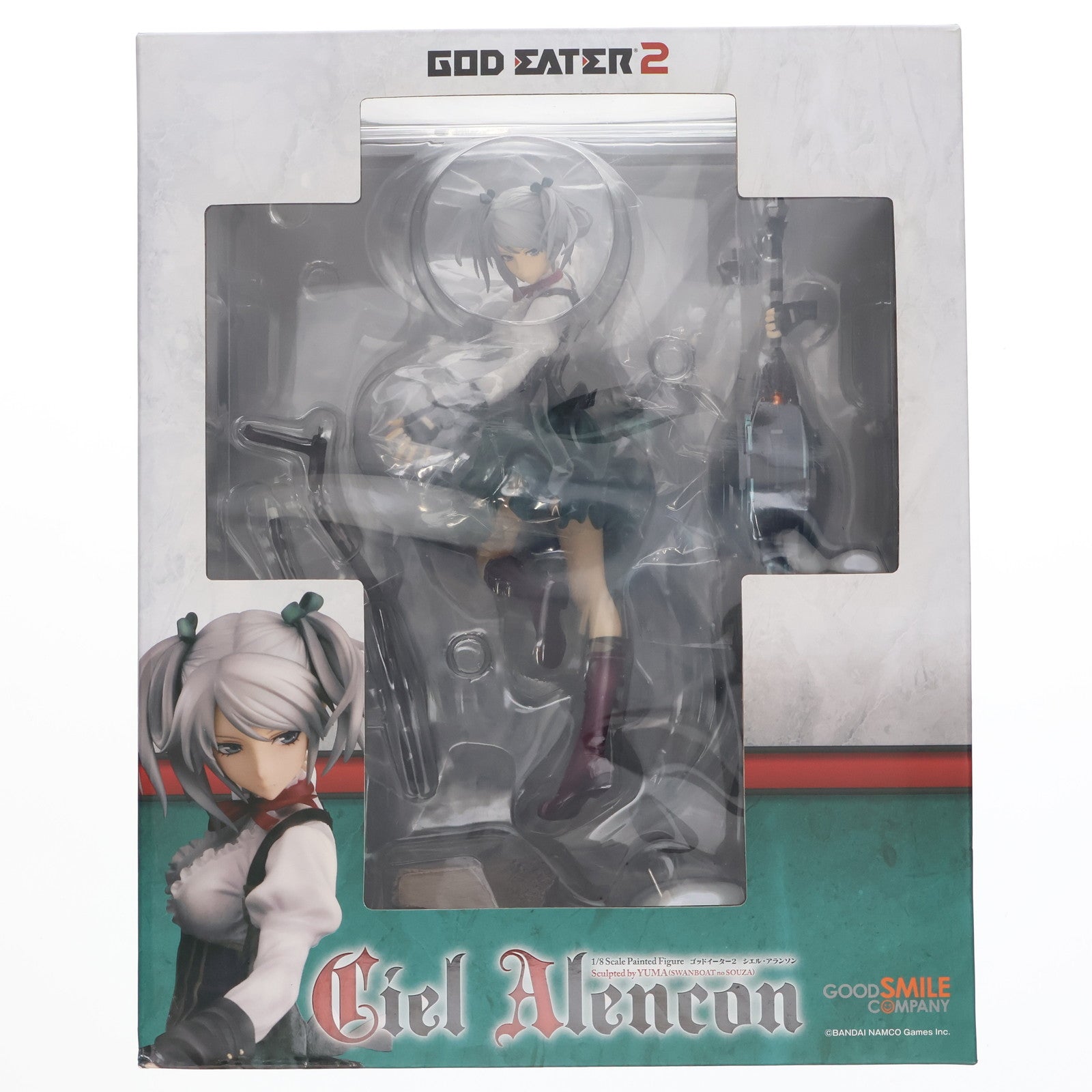 【中古即納】[FIG] シエル・アランソン GOD EATER 2(ゴッドイーター2) 1/8 完成品 フィギュア グッドスマイルカンパニー(20150228)