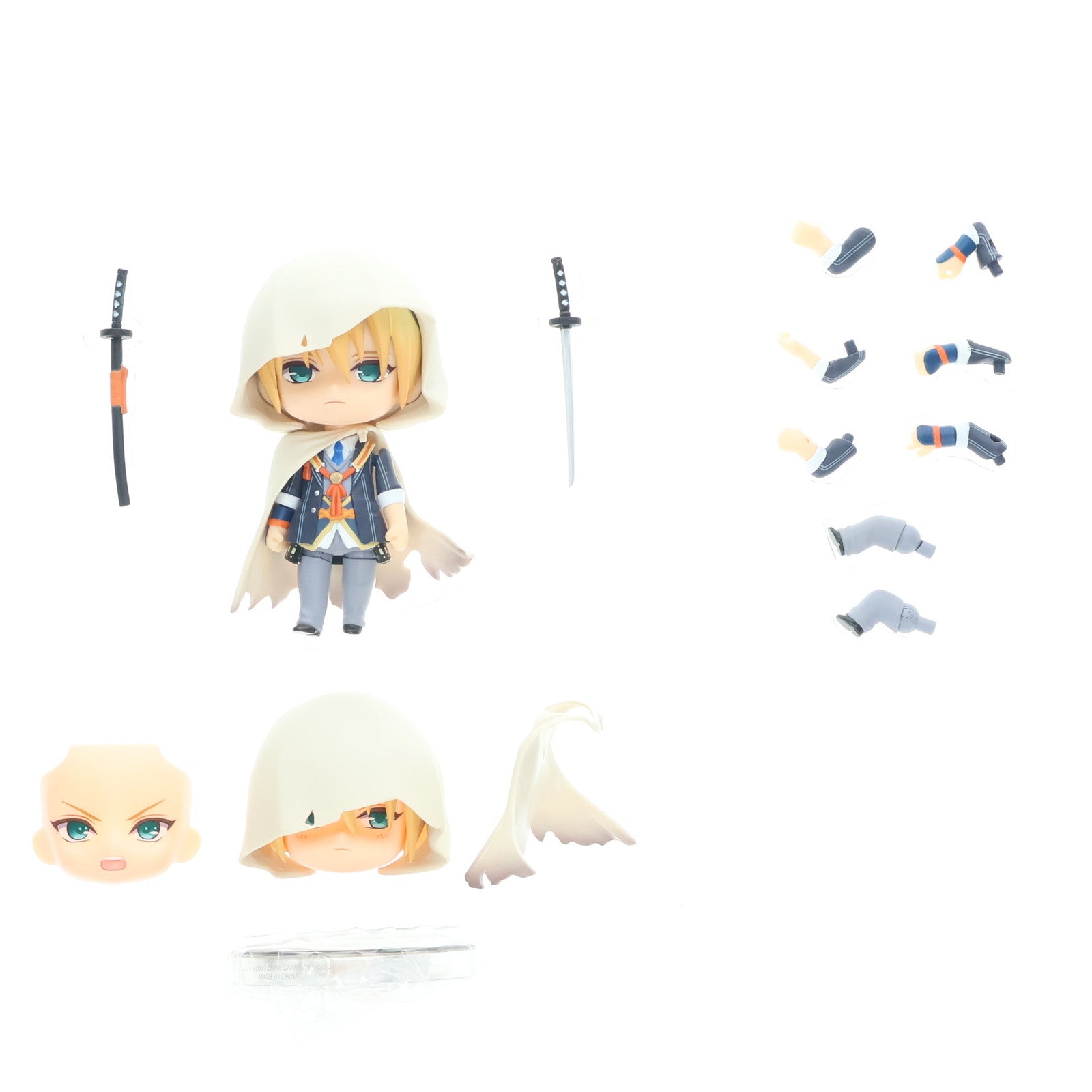 【中古即納】[FIG] ねんどろいど 690 山姥切国広(やまんばぎりくにひろ) 刀剣乱舞-ONLINE- 完成品 可動フィギュア オランジュ・ルージュ(20190120)