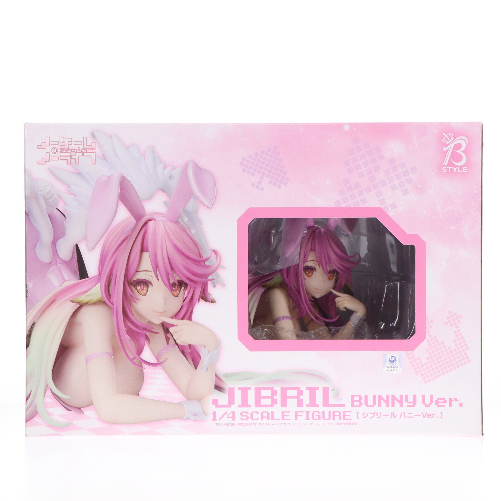 【中古即納】[FIG] B-style ジブリール 生足バニーVer. ノーゲーム・ノーライフ 1/4 完成品 フィギュア GOODSMILE ONLINE SHOP&Amazon.co.jp&あみあみ限定 FREEing(フリーイング)(20220930)
