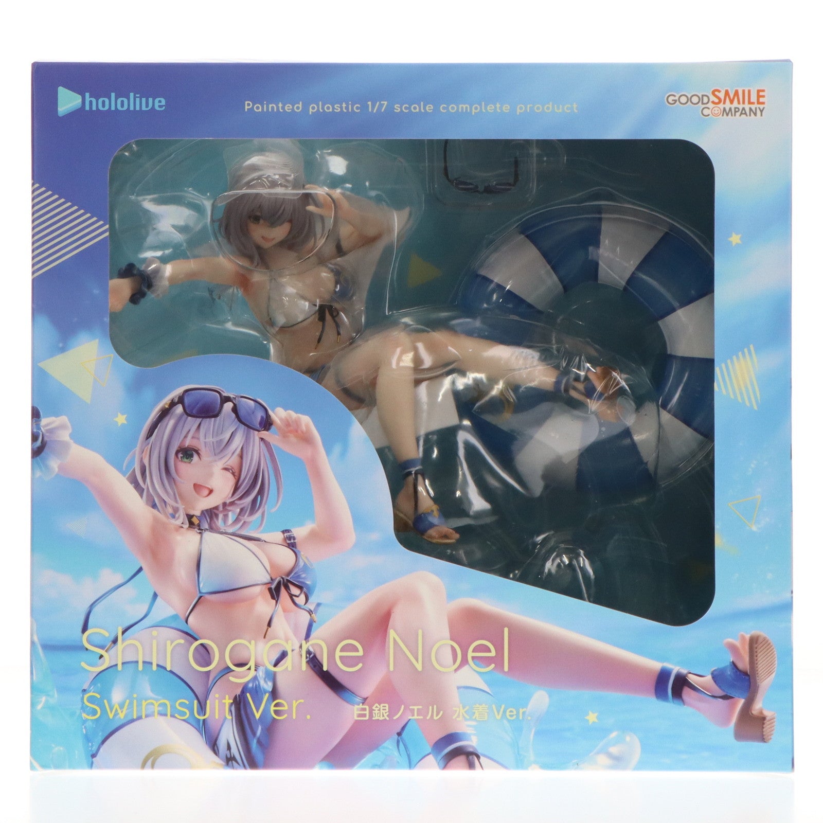 【中古即納】[FIG] 白銀ノエル(しろがねのえる) 水着Ver. ホロライブプロダクション 1/7 完成品 フィギュア グッドスマイルカンパニー(20231115)