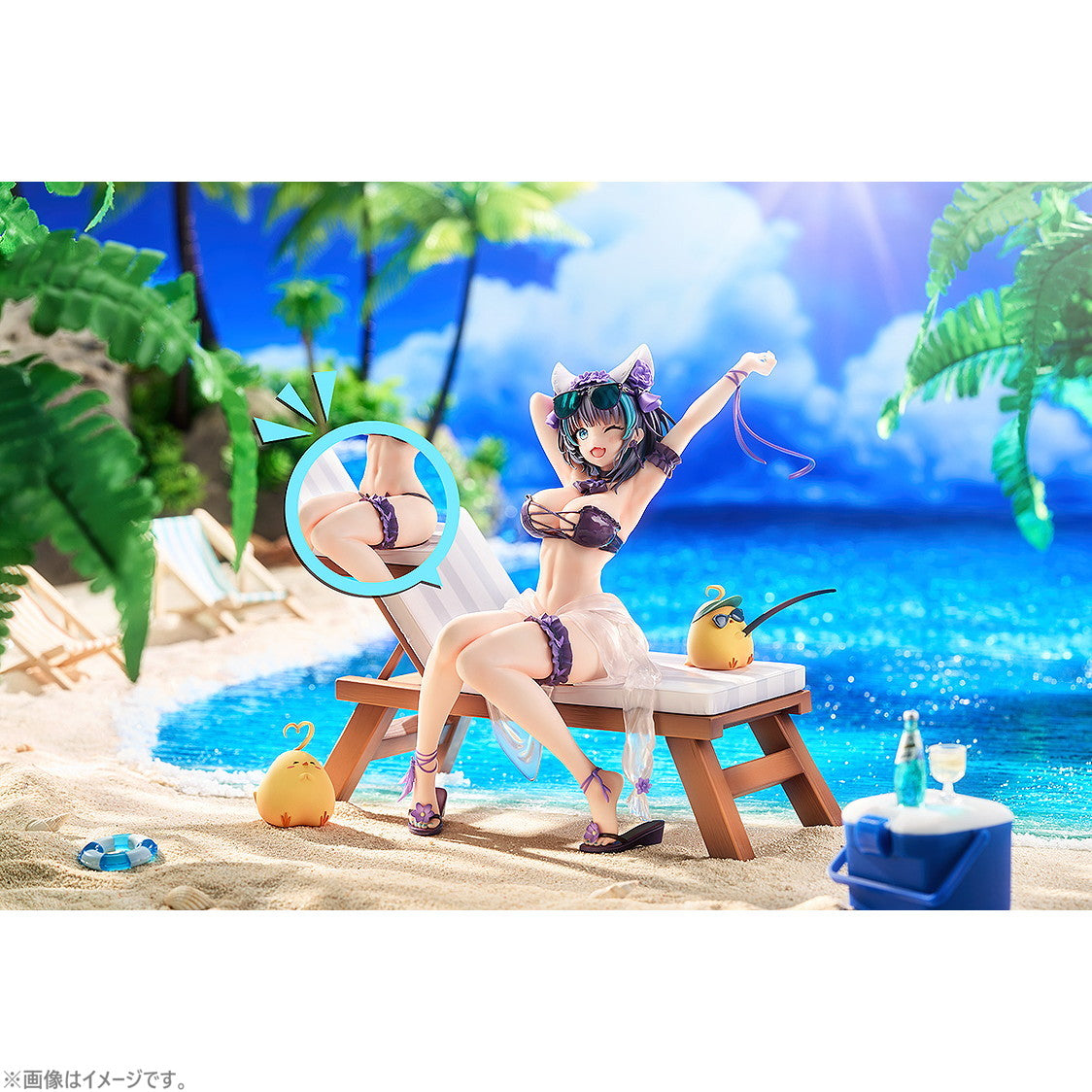 【中古即納】[FIG] チェシャー デーティングサマー! アズールレーン 1/7 完成品 フィギュア グッドスマイルアーツ上海(20250628)
