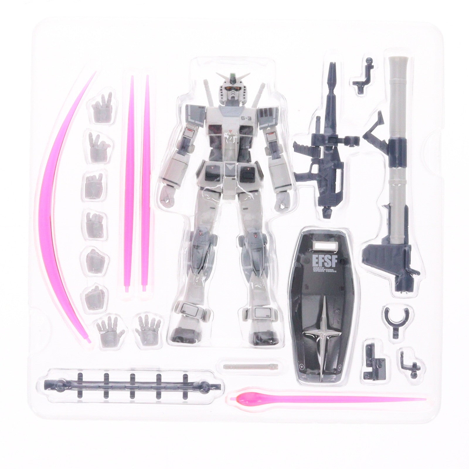 【中古即納】[FIG] ROBOT魂(SIDE MS) RX-78-3 G-3 ガンダム ver. A.N.I.M.E. ～リアルマーキング～ 機動戦士ガンダム 完成品 可動フィギュア ROBOT FIGURES LAUNCH!&魂ウェブ商店限定 バンダイスピリッツ(20220727)