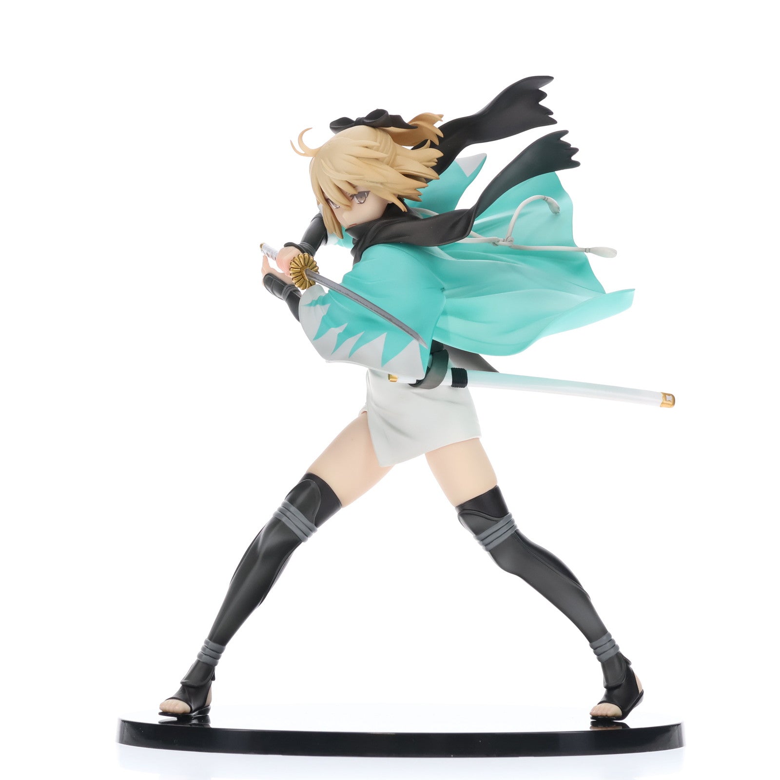 【中古即納】[FIG] セイバー/沖田総司(おきたそうじ) Fate/Grand Order(フェイト/グランドオーダー) 1/7 完成品 フィギュア アクアマリン(20190131)