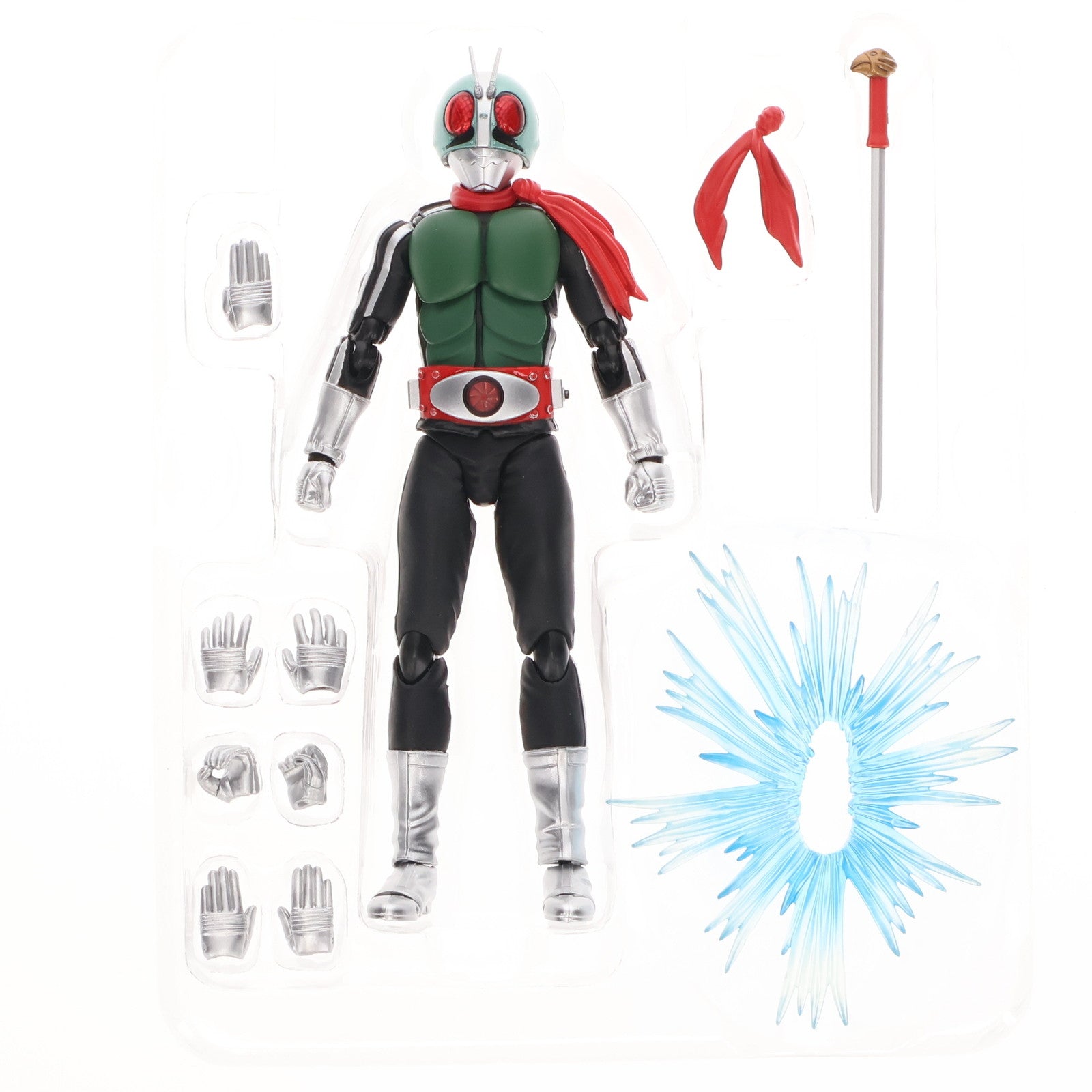 【中古即納】[FIG] S.H.Figuarts(フィギュアーツ) 仮面ライダー新1号 完成品 可動フィギュア バンダイ(20121019)