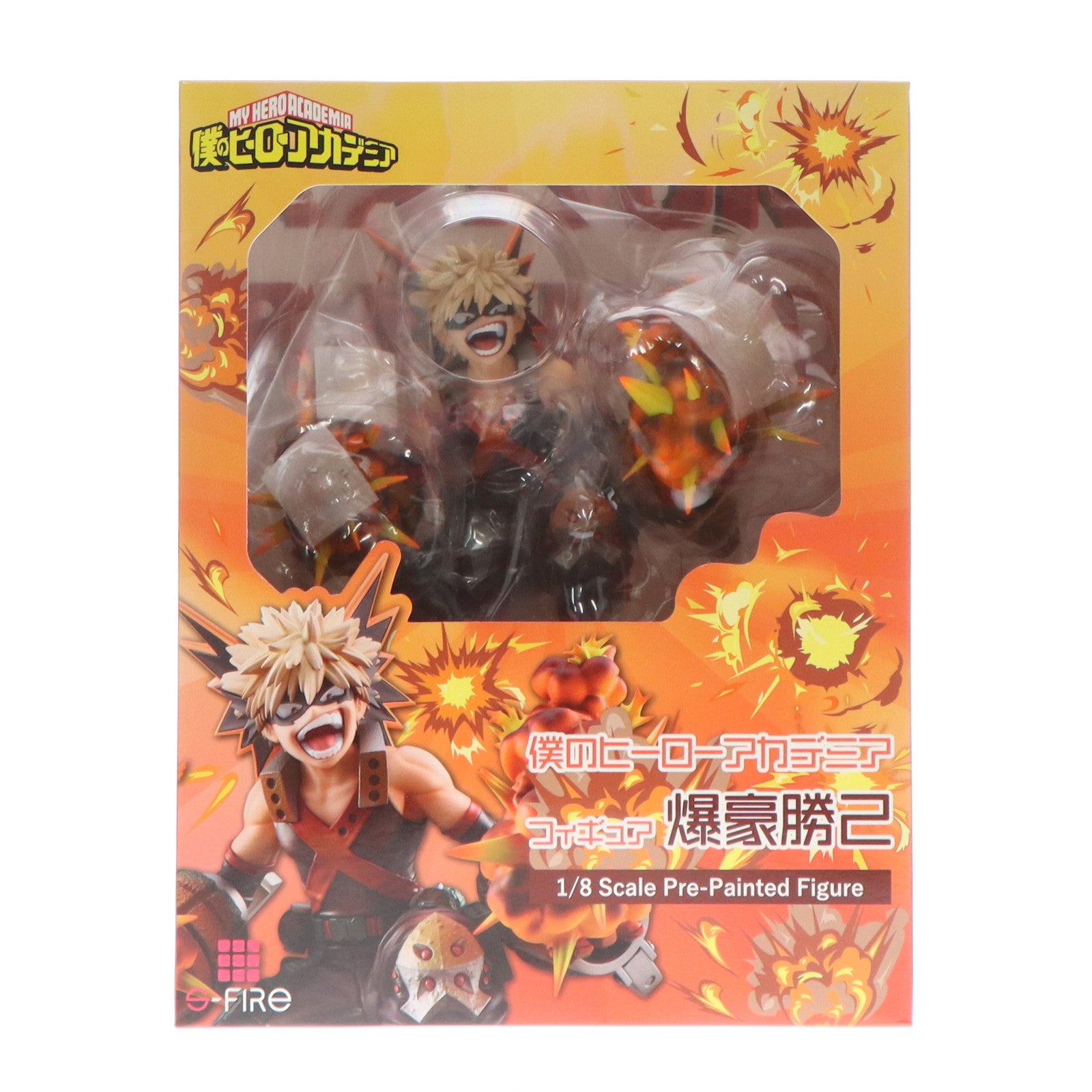 【中古即納】[FIG] 爆豪勝己(ばくごうかつき) 僕のヒーローアカデミア 1/8 完成品 フィギュア タカラトミー/S-FIRE(20221031)