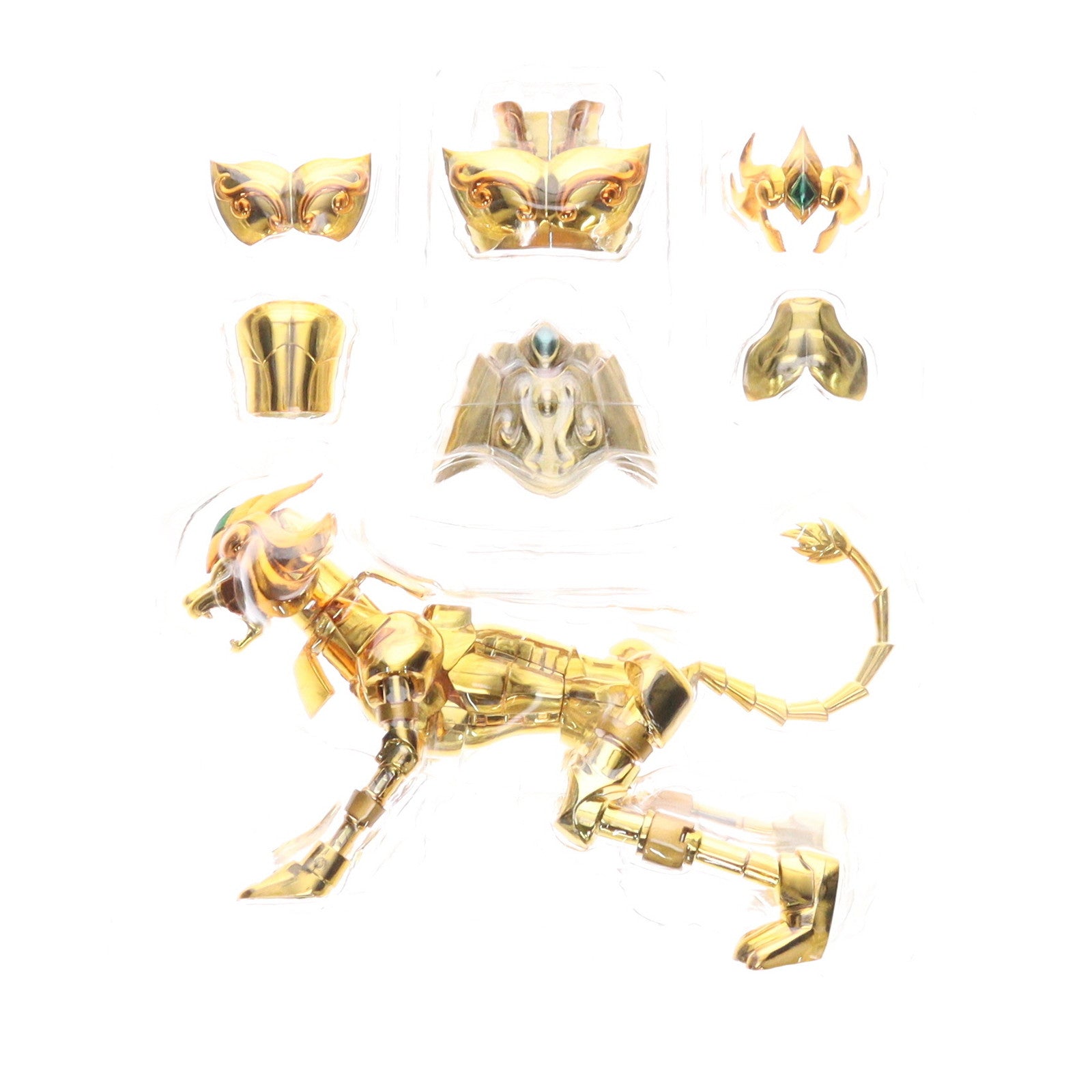 【中古即納】[FIG] 聖闘士聖衣神話EX レオアイオリア(リバイバル版) 聖闘士星矢 完成品 可動フィギュア バンダイ(20180428)