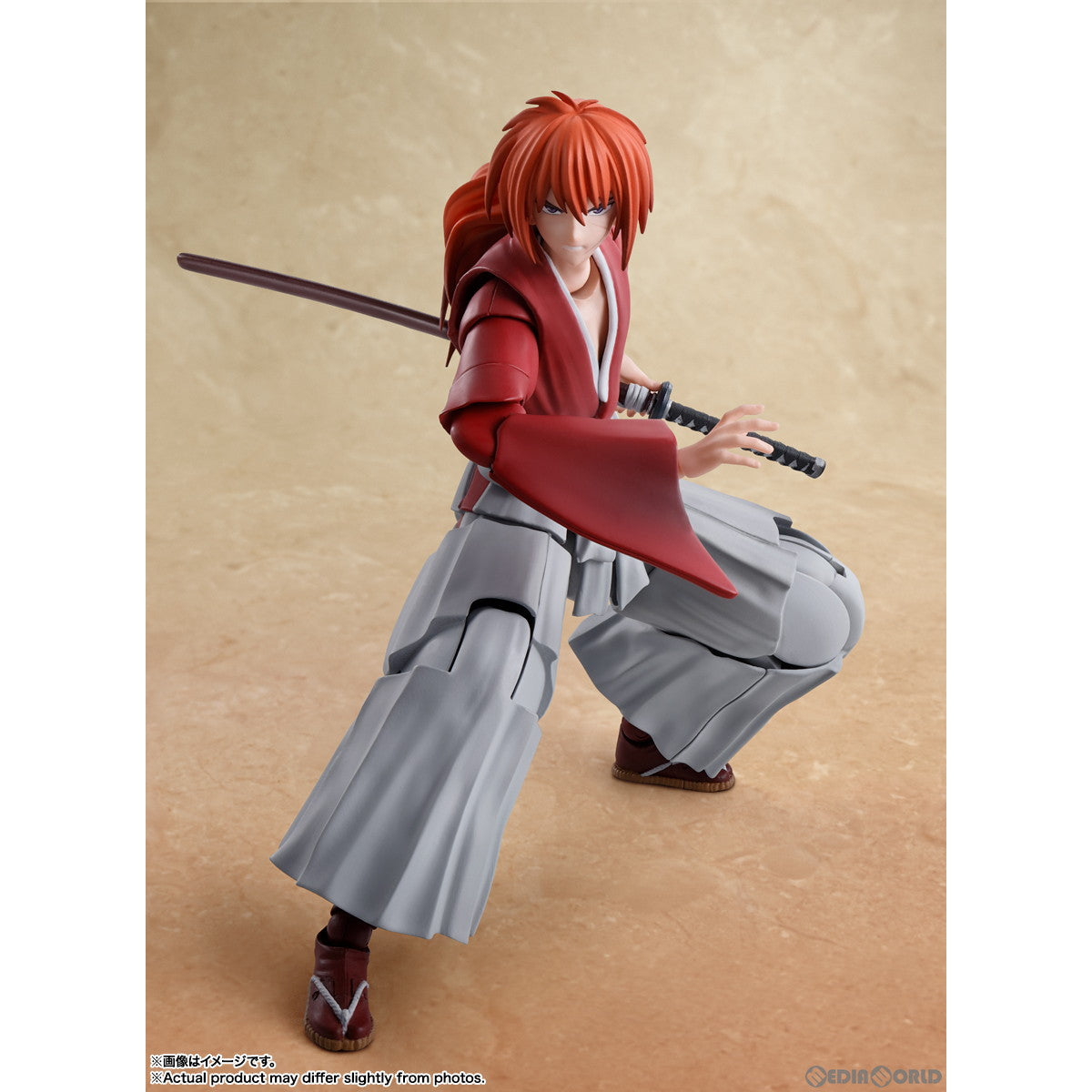 【中古即納】[FIG] S.H.Figuarts(フィギュアーツ) 緋村剣心(ひむらけんしん) るろうに剣心 -明治剣客浪漫譚- 完成品 可動フィギュア バンダイスピリッツ(20240720)