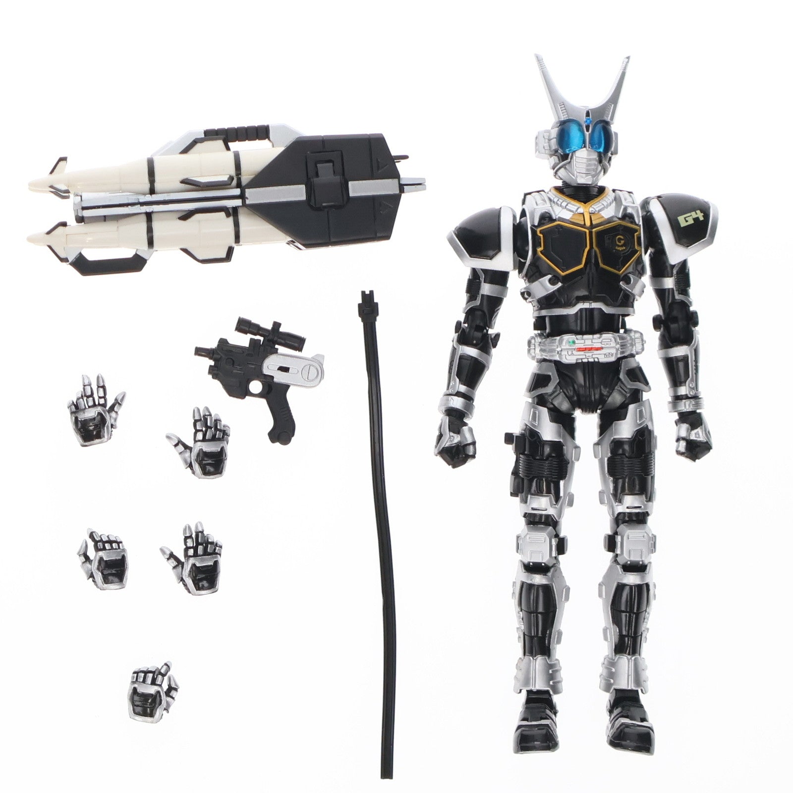 【中古即納】[FIG] S.H.Figuarts(フィギュアーツ) 仮面ライダーG4 劇場版 仮面ライダーアギト PROJECT G4 完成品 可動フィギュア バンダイ(20100522)