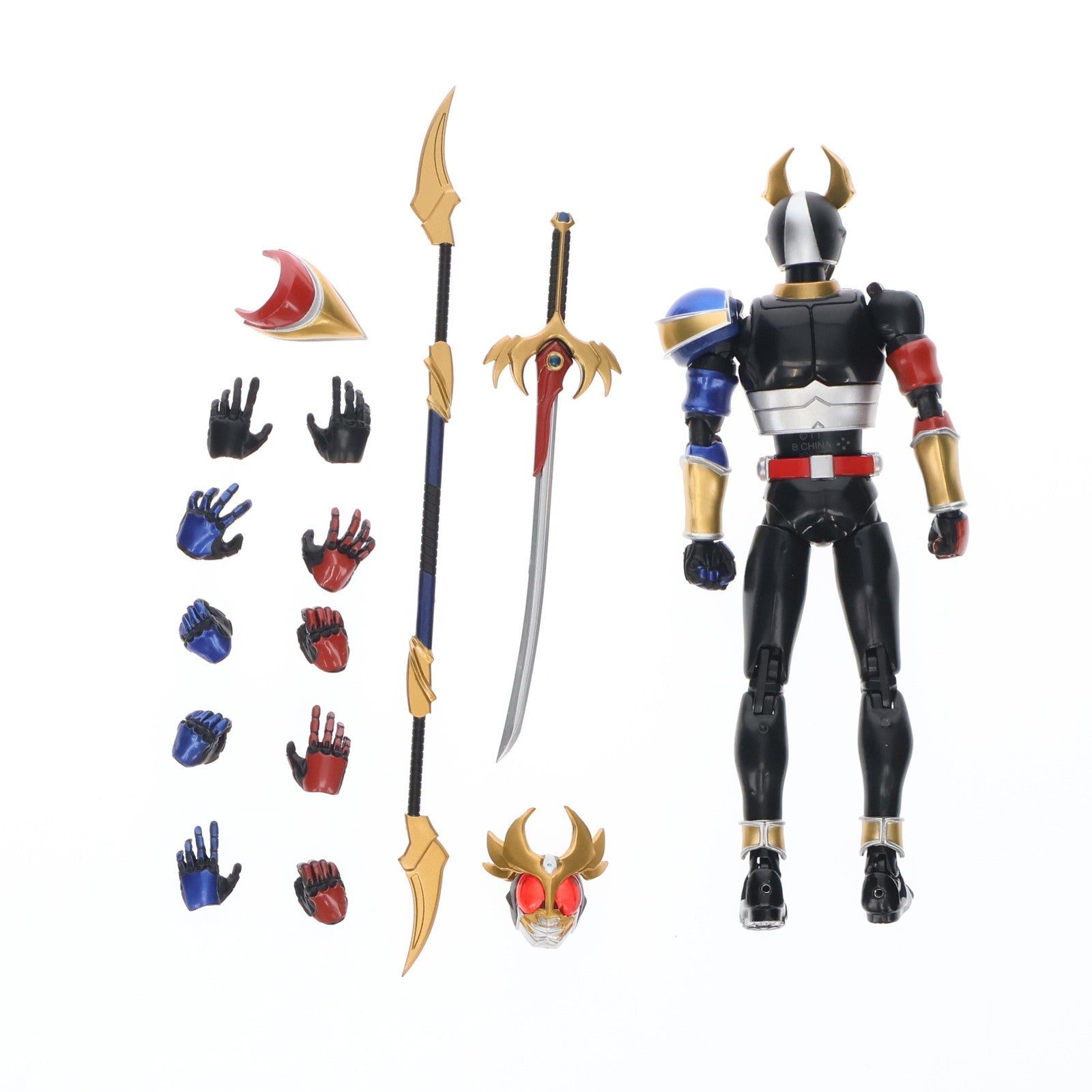 【中古即納】[FIG] 魂ウェブ商店限定 S.H.Figuarts(フィギュアーツ) 仮面ライダーアギト トリニティフォーム 完成品 可動フィギュア バンダイ(20100122)