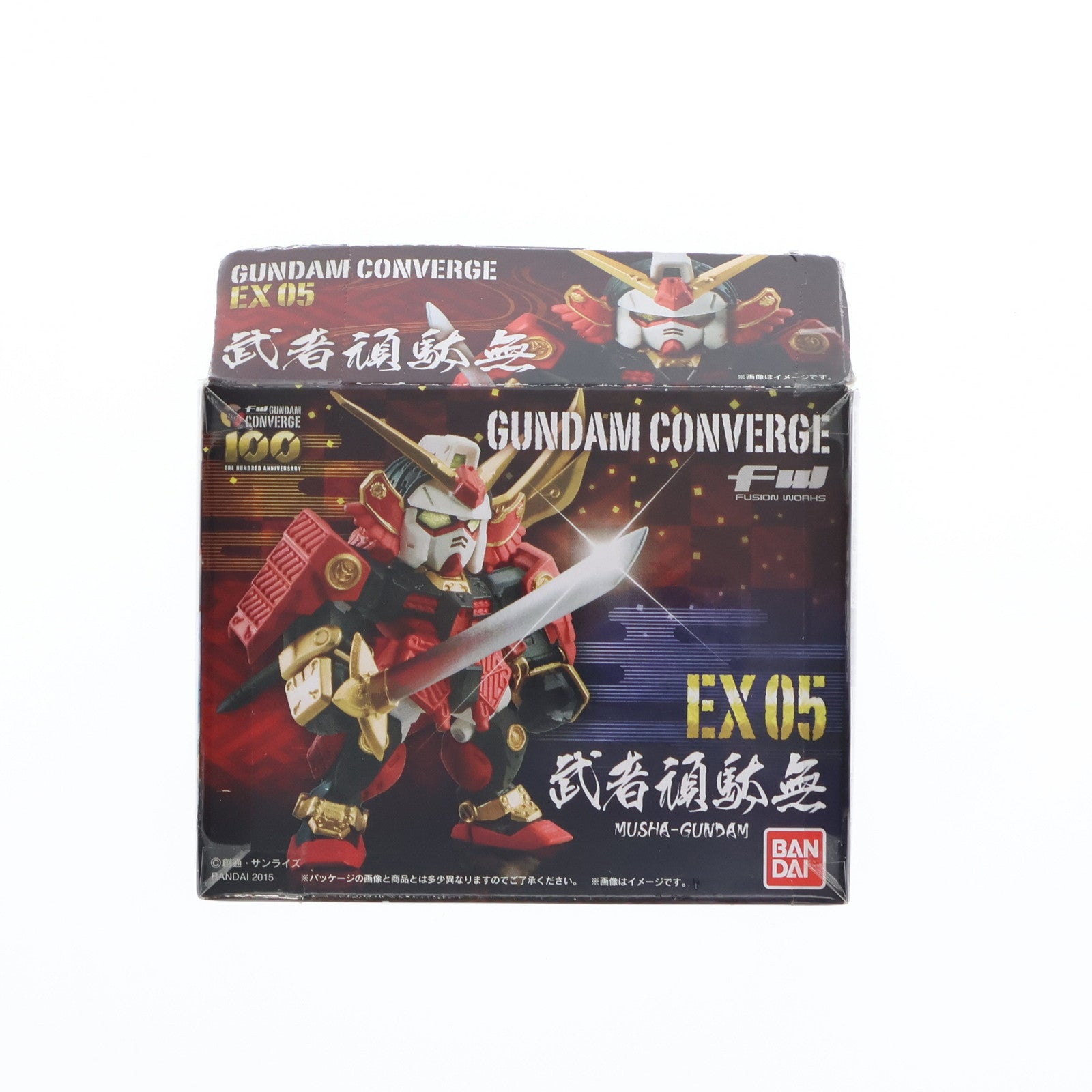 【中古即納】[FIG] (食玩) FW GUNDAM CONVERGE(ガンダムコンバージ) EX05 武者頑駄無(ムシャガンダム) SDガンダム フィギュア バンダイ(20150519)