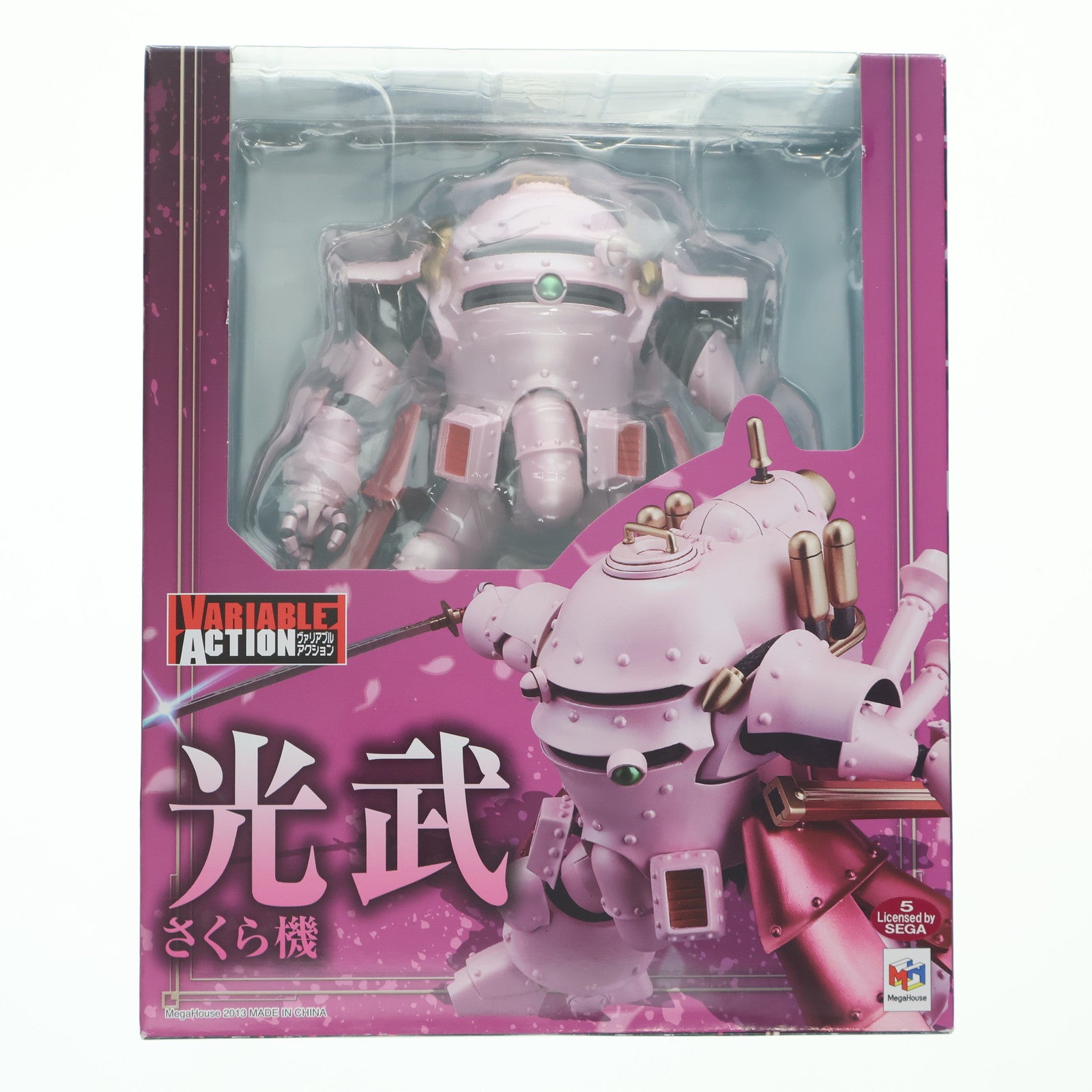 【中古即納】[FIG] ヴァリアブルアクション 光武(さくら機) サクラ大戦 完成品 可動フィギュア メガハウス(20130926)