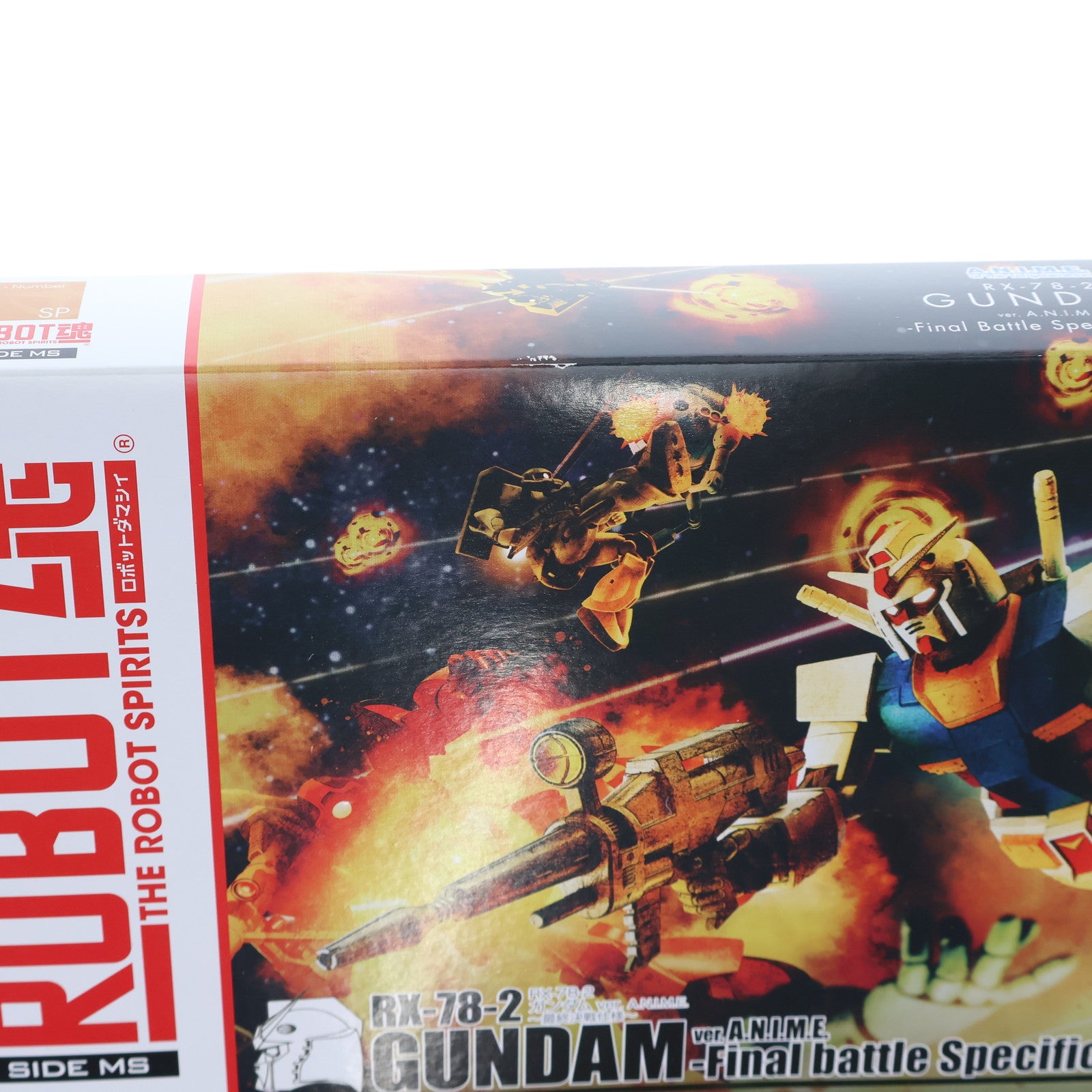 【中古即納】[FIG] 魂ウェブ商店限定 ROBOT魂(SIDE MS) RX-78-2 ガンダム ver. A.N.I.M.E. ～最終決戦仕様～ 機動戦士ガンダム 完成品 可動フィギュア バンダイスピリッツ(20190131)