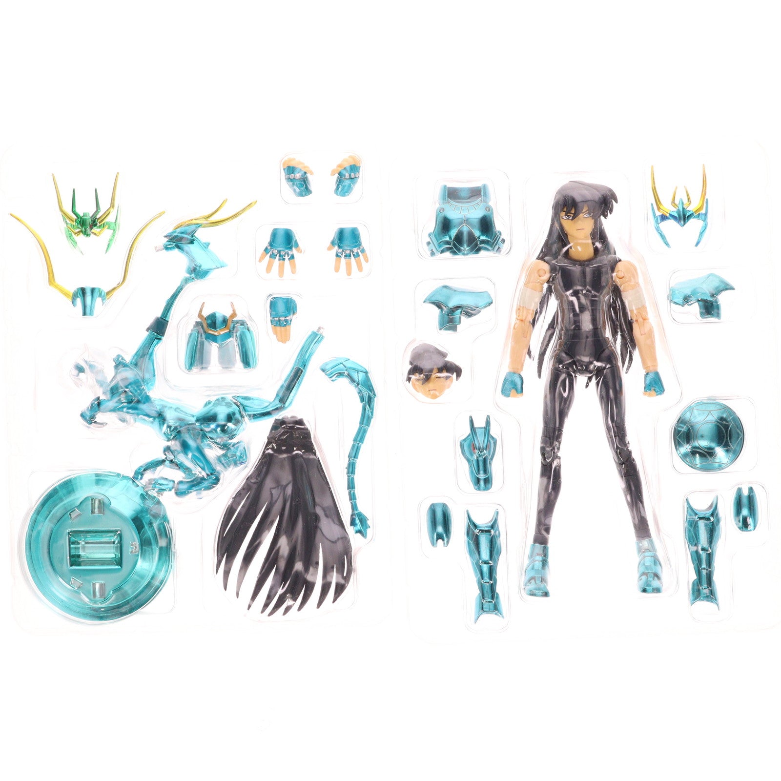 【中古即納】[FIG] 聖闘士聖衣神話 ドラゴン紫龍(最終青銅聖衣) 聖闘士星矢 冥王ハーデス十二宮編 完成品 可動フィギュア バンダイ(20080920)