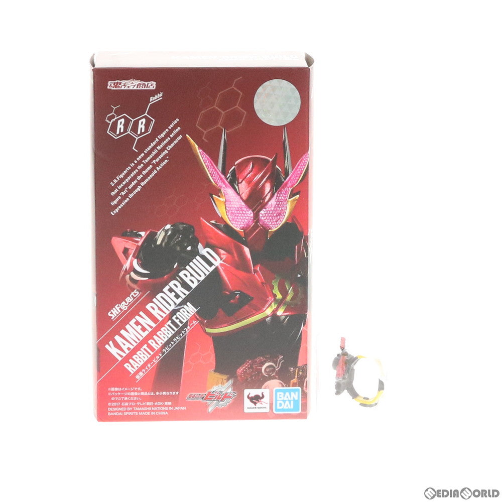 【中古即納】[FIG] 初期不良対応済 魂ウェブ商店限定 S.H.Figuarts(フィギュアーツ) 仮面ライダービルド ラビットラビットフォーム 完成品 可動フィギュア バンダイスピリッツ(20190930)