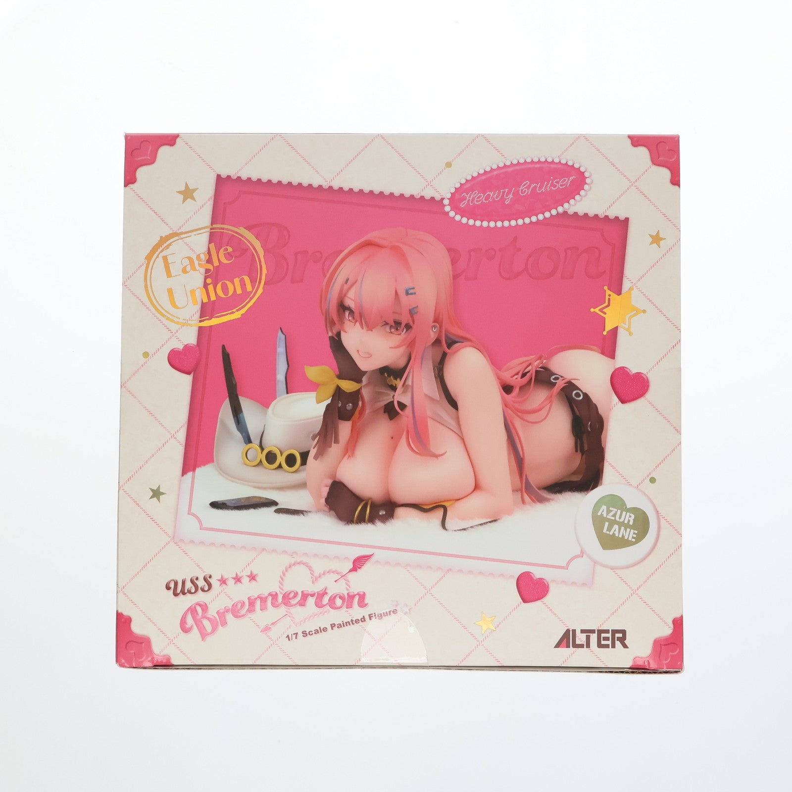 【中古即納】[FIG] あみあみ限定 ブレマートン 抱きまくらVer. アズールレーン 1/7 完成品 フィギュア アルター(20251020)