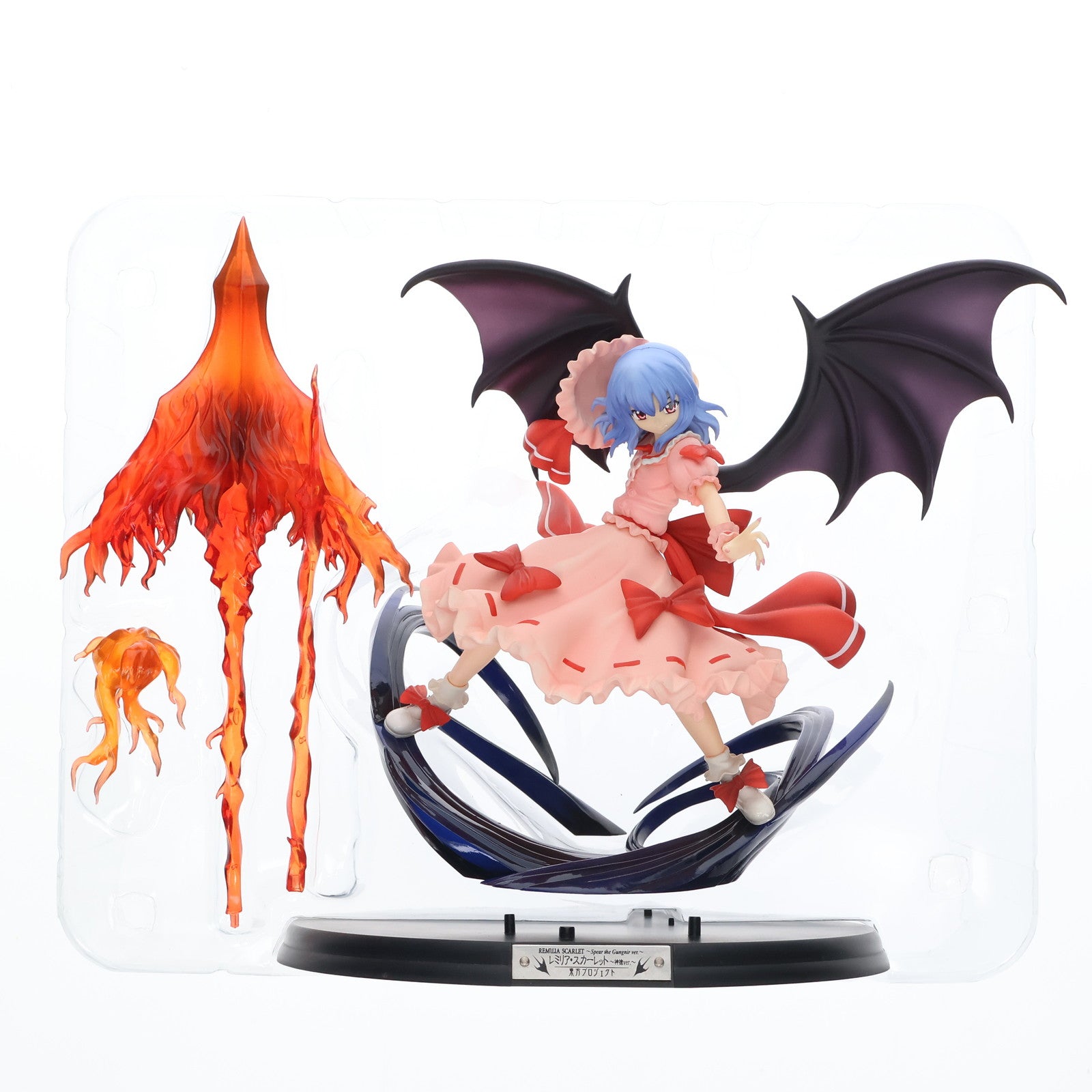 【中古即納】[FIG] 特別編 永遠に紅い幼き月 レミリア・スカーレット ～神槍ver.～ 東方Project 1/7 完成品 フィギュア グリフォンエンタープライズ(20101010)