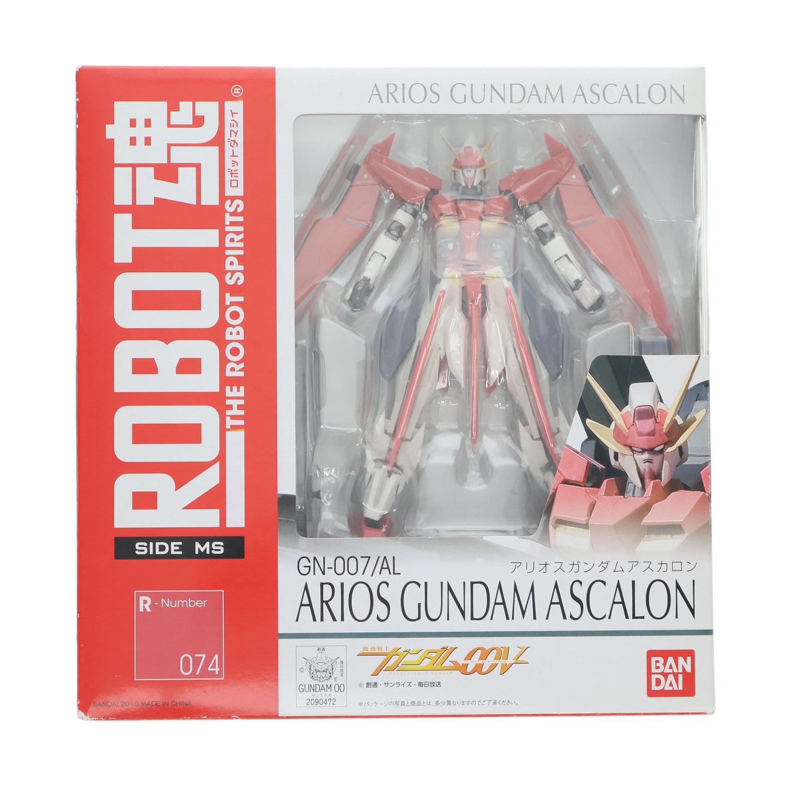 【中古即納】[FIG] ROBOT魂(SIDE MS) アリオスガンダム アスカロン 機動戦士ガンダム00(ダブルオー) 完成品 可動フィギュア バンダイ(20100924)