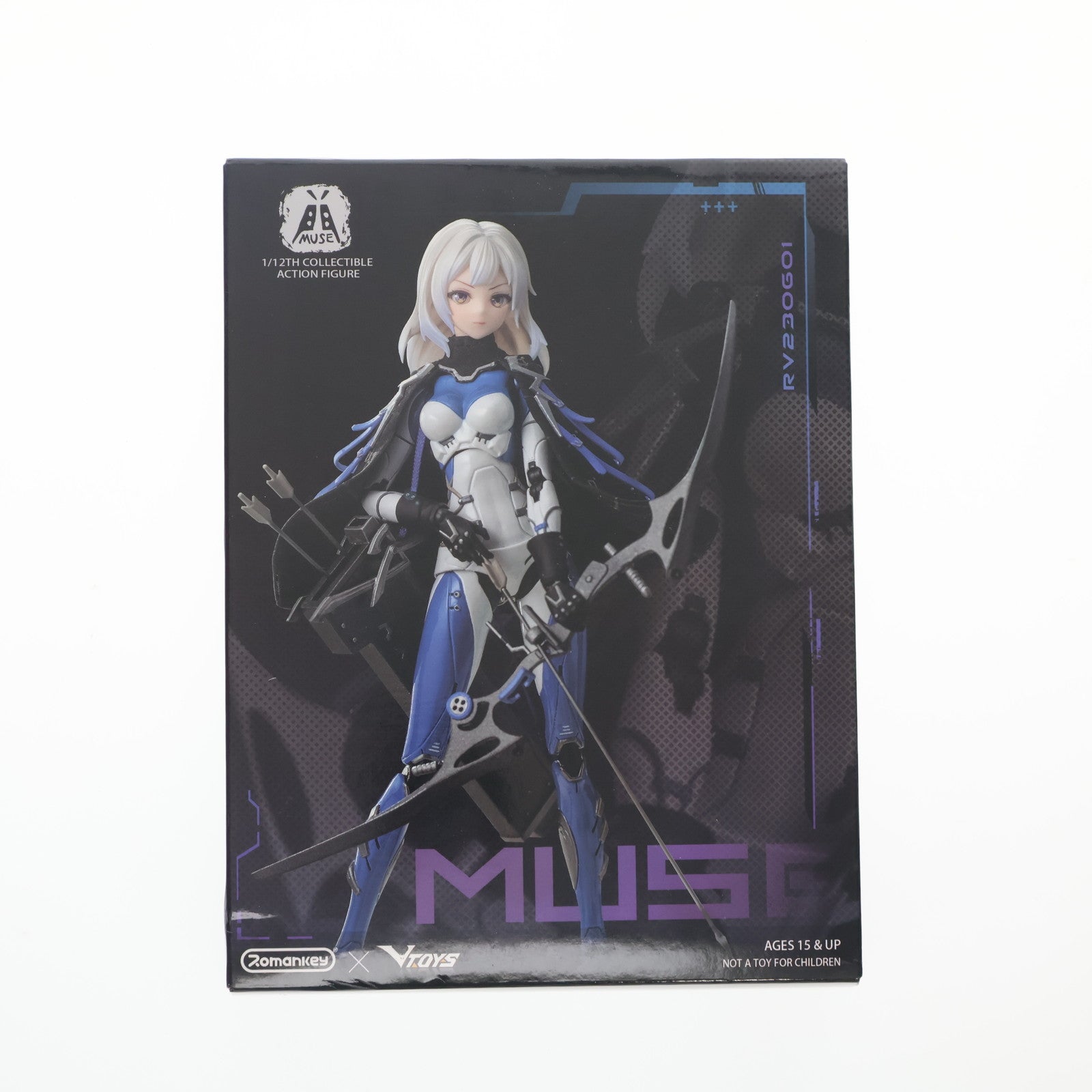 【中古即納】[FIG] 初回予約特典付属 ミューズ(MUSE) 1/12 完成品 可動フィギュア Romankey(ロマンキー)×VTOYS(20240721)