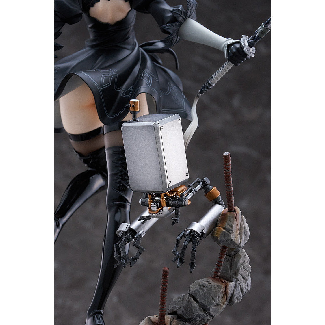 【中古即納】[FIG] 2B NieR:Automata(ニーア オートマタ) Ver1.1a 1/7 完成品 フィギュア マックスファクトリー(20250629)