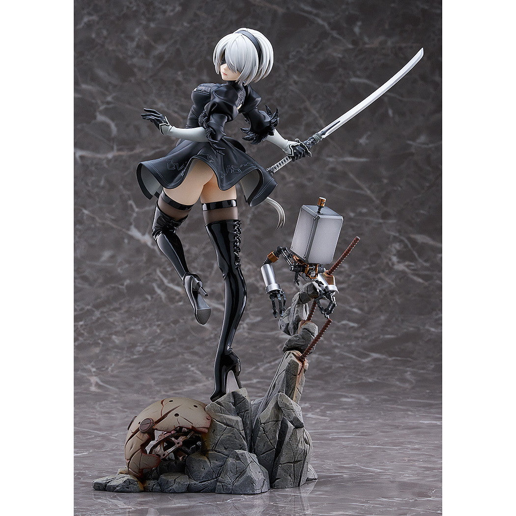 【中古即納】[FIG] 2B NieR:Automata(ニーア オートマタ) Ver1.1a 1/7 完成品 フィギュア マックスファクトリー(20250629)
