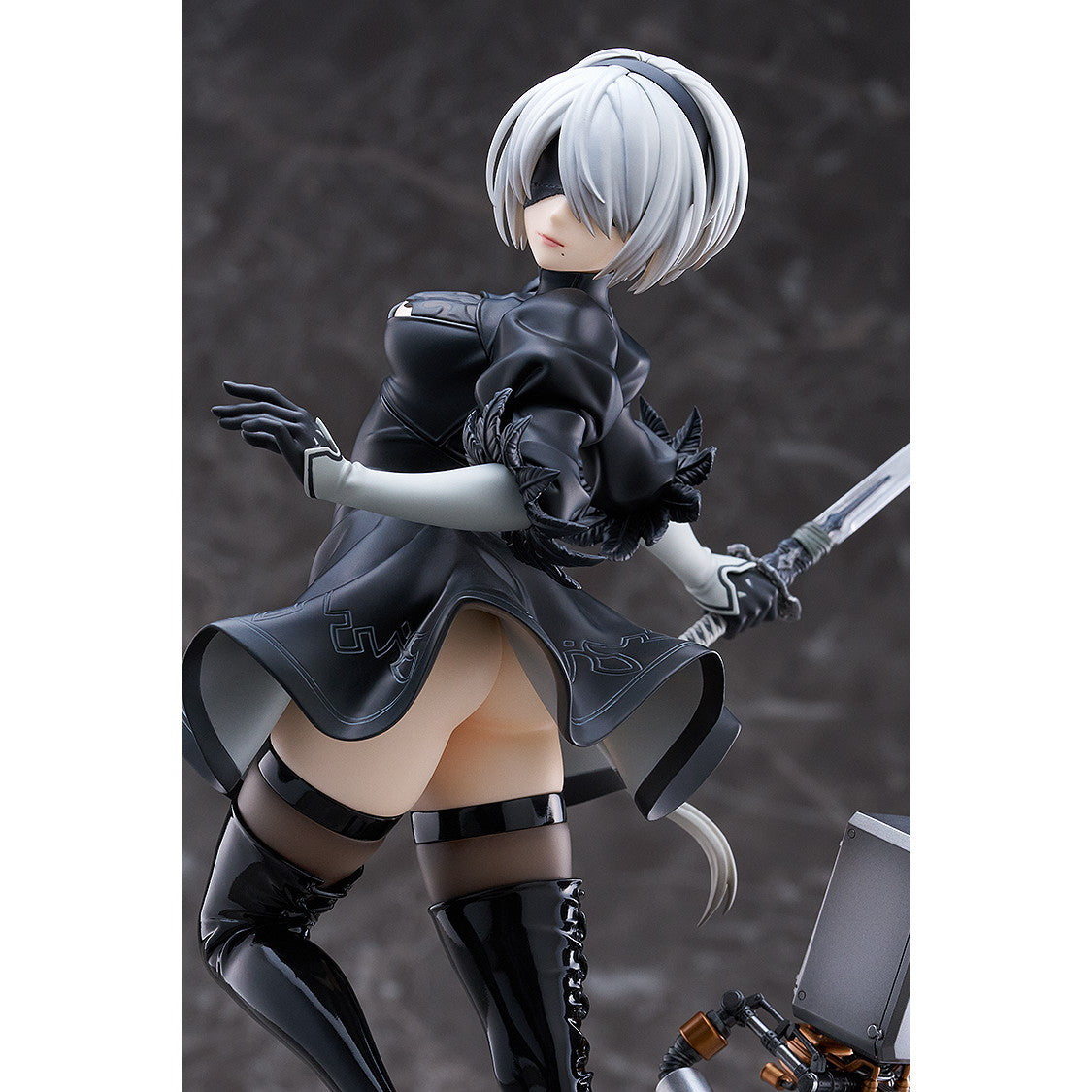 【中古即納】[FIG] 2B NieR:Automata(ニーア オートマタ) Ver1.1a 1/7 完成品 フィギュア マックスファクトリー(20250629)