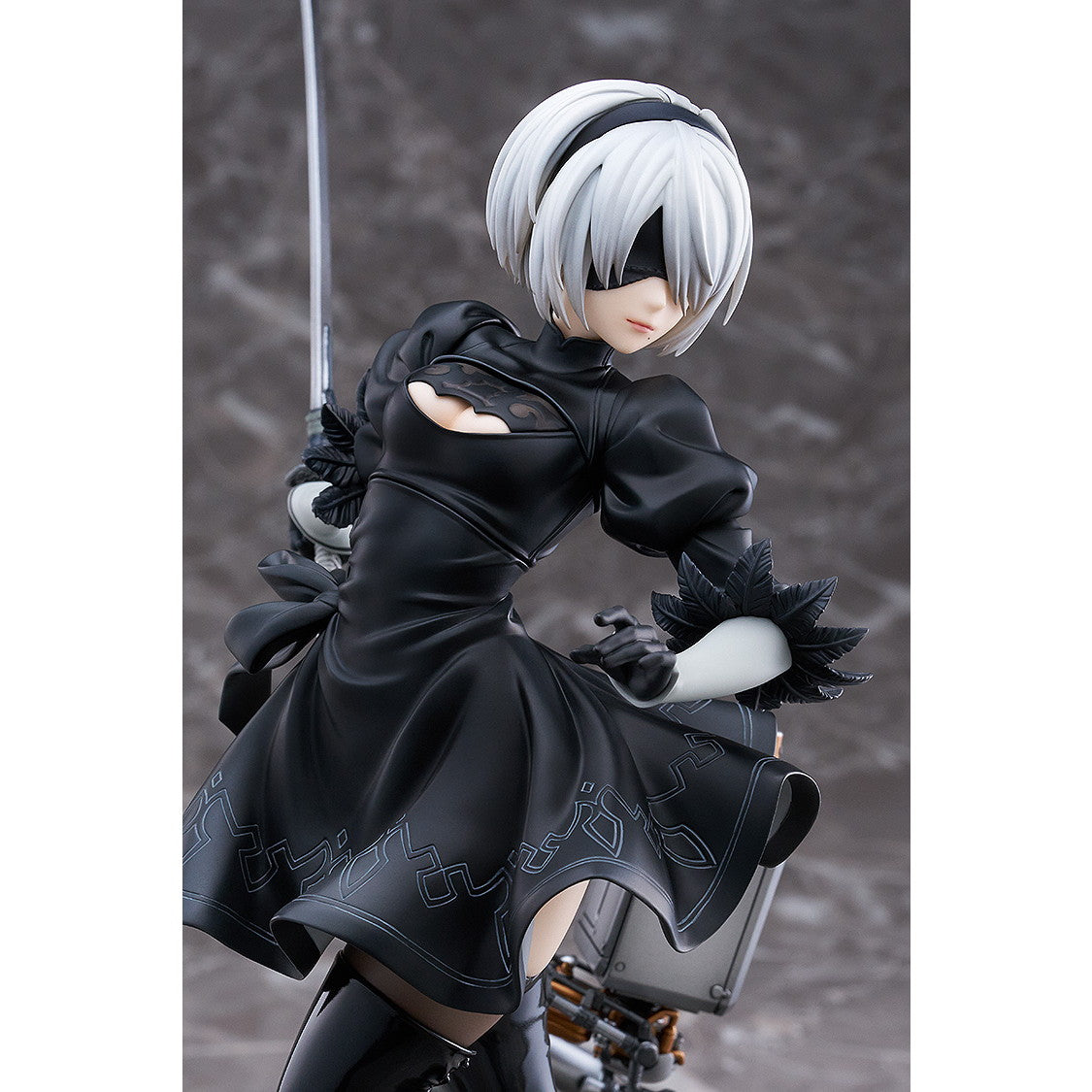 【中古即納】[FIG] 2B NieR:Automata(ニーア オートマタ) Ver1.1a 1/7 完成品 フィギュア マックスファクトリー(20250629)