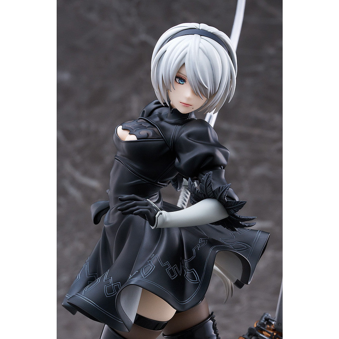 【中古即納】[FIG] 2B NieR:Automata(ニーア オートマタ) Ver1.1a 1/7 完成品 フィギュア マックスファクトリー(20250629)