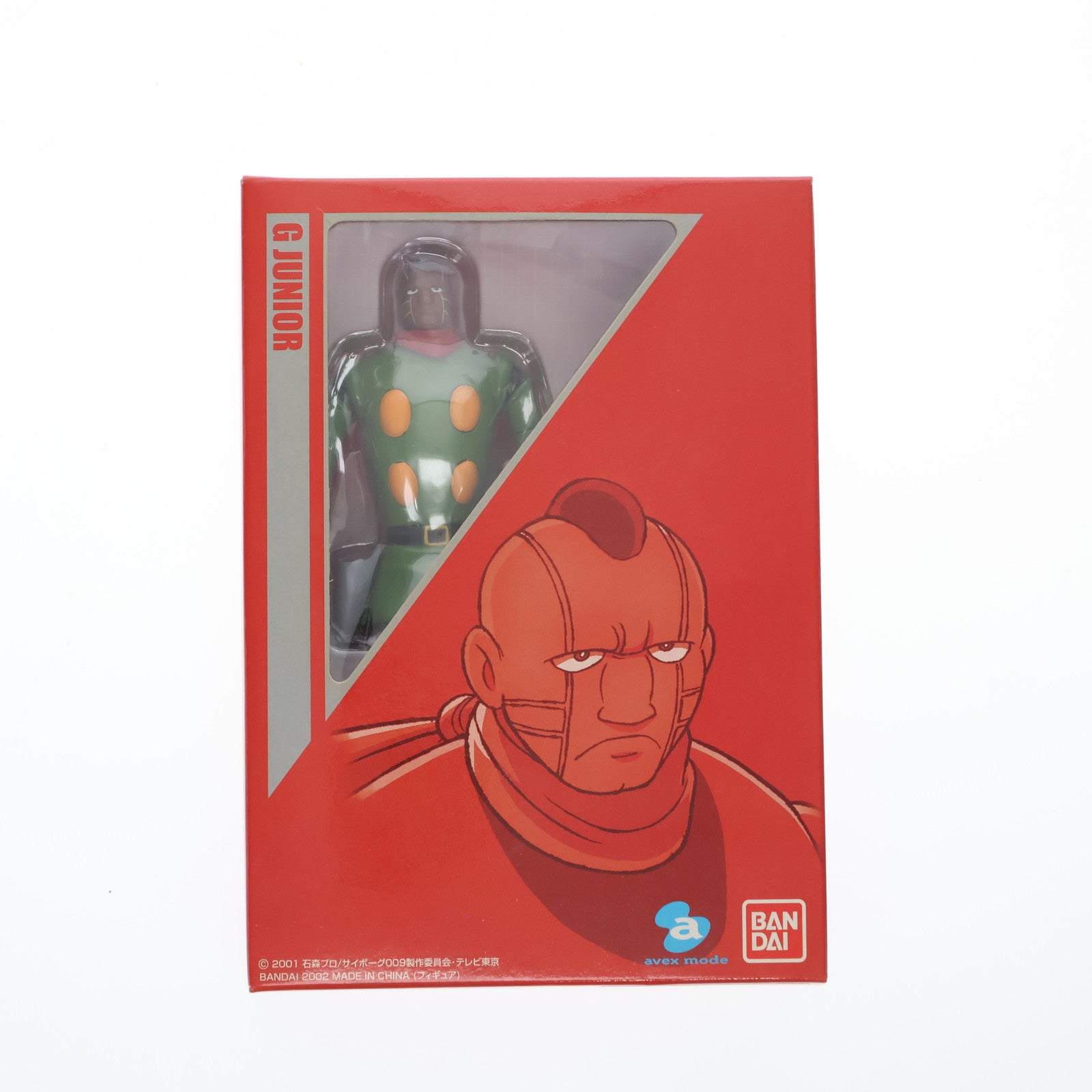 【中古即納】[FIG] (フィギュア単品) 005 G・ジュニア DVD サイボーグ009 バトルアライブ4 ～放浪～ limited edition 初回生産限定特典 完成品 可動フィギュア バンダイ(20020626)
