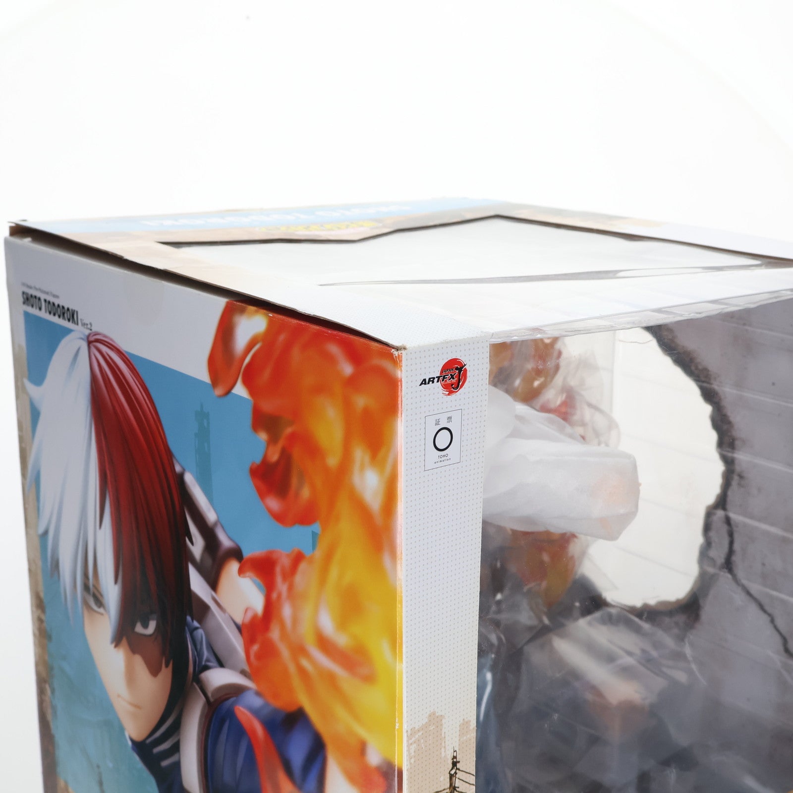 【中古即納】[FIG] コトブキヤショップ限定特典付属 ARTFX J 轟焦凍(とどろきしょうと) Ver.2 僕のヒーローアカデミア 1/8 完成品 フィギュア(PP979) タカラトミー/コトブキヤ(20220701)