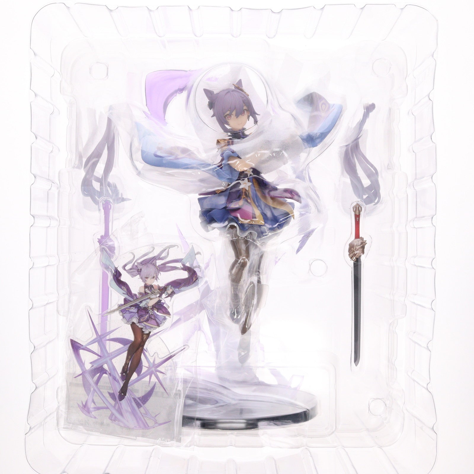 【中古即納】[FIG] 予約特典付属 刻晴(こくせい) 霆霓快雨Ver. 原神 1/7 完成品 フィギュア APEX(エーペックス)(20221223)
