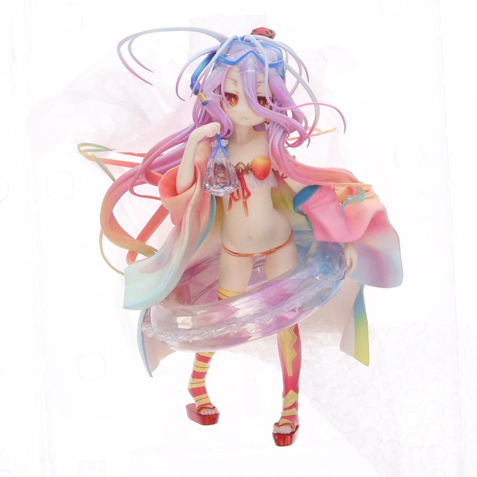 【中古即納】[FIG] 白(しろ) サマーシーズンVer. ノーゲーム・ノーライフ 1/7 完成品 フィギュア Phat!(ファット・カンパニー)(20221109)