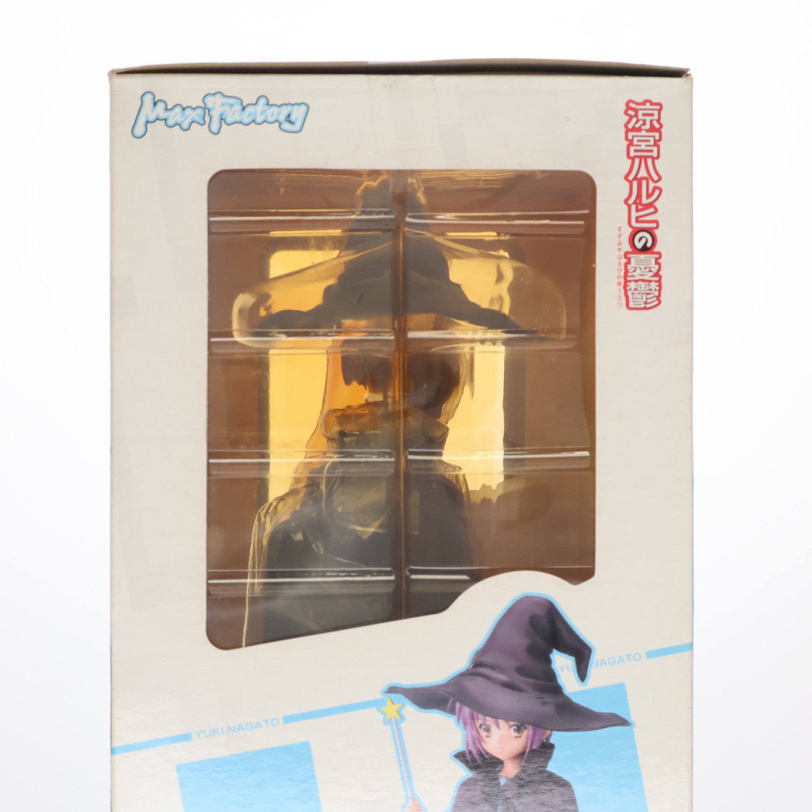 【中古即納】[FIG] 長門有希(ながとゆき) 涼宮ハルヒの憂鬱 1/8 完成品 フィギュア マックスファクトリー(20070630)