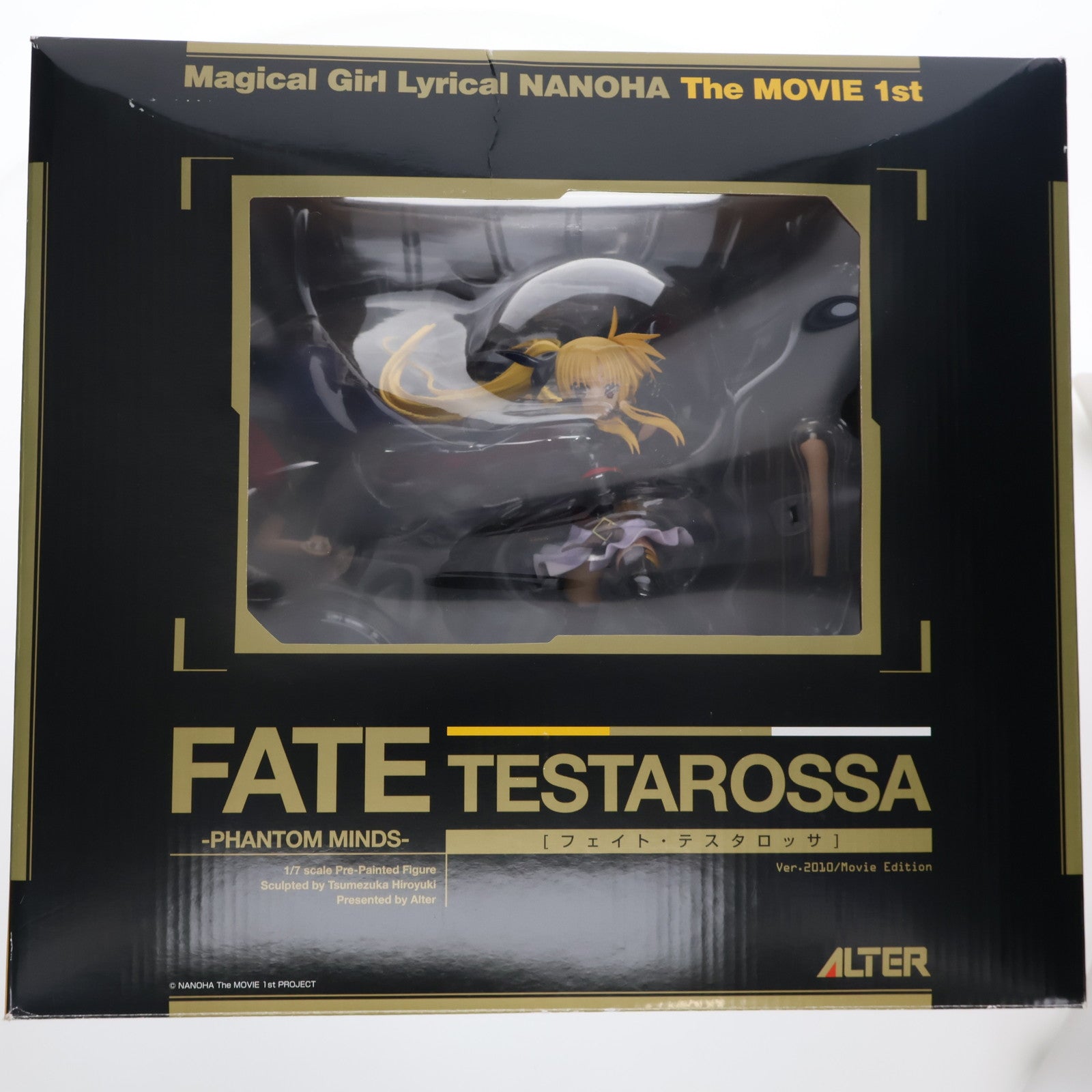 【中古即納】[FIG] フェイト・テスタロッサ -PHANTOM MINDS- 魔法少女リリカルなのは The MOVIE 1st 1/7 完成品 フィギュア アルター(20110126)