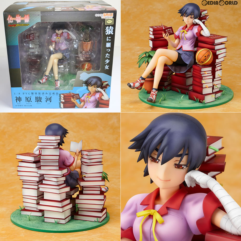 【中古即納】[FIG] 神原駿河(かんばるするが) 化物語 1/8 完成品 フィギュア グッドスマイルカンパニー(20110802)