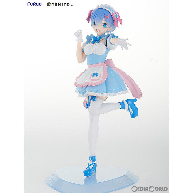 【中古即納】[FIG] TENITOL 夢かわメイドレム&ラム 特典付きセット Re:ゼロから始める異世界生活 完成品 フィギュア フリュー(20240829)