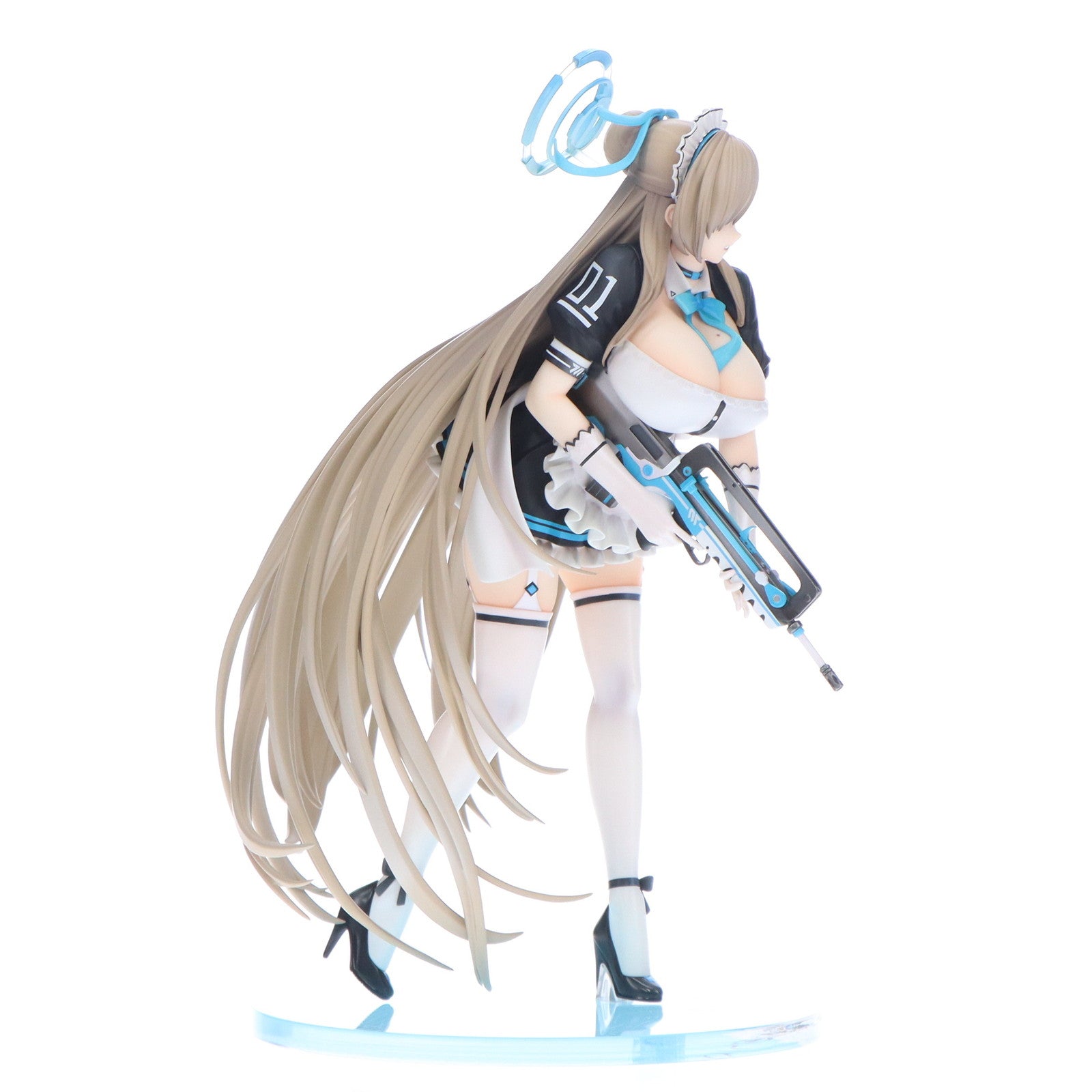 【中古即納】[FIG] Lucrea(ルクリア) アスナ ブルーアーカイブ -Blue Archive- 1/7 完成品 フィギュア プレミアムバンダイ&一部オンラインショップ限定 メガハウス(20250531)