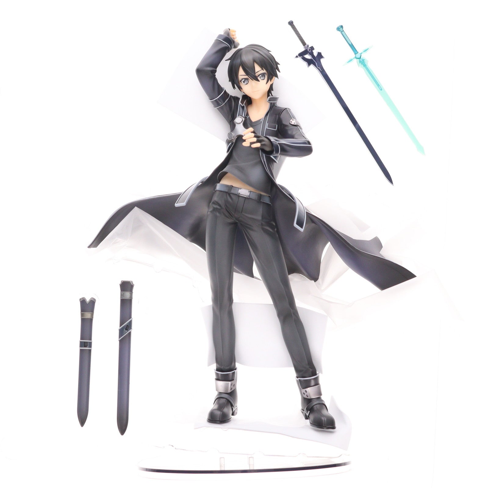 【中古即納】[FIG] キリト ソードアート・オンライン 1/7 完成品 フィギュア アルター(20220319)