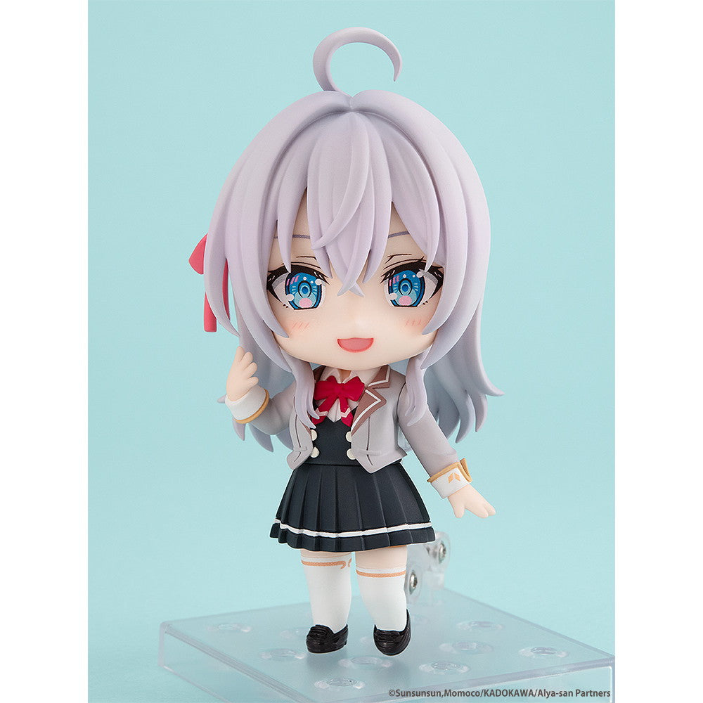 【中古即納】[FIG] ねんどろいど 2576 アリサ・ミハイロヴナ・九条(くじょう) 時々ボソッとロシア語でデレる隣のアーリャさん 完成品 可動フィギュア KADOKAWA(カドカワ)(20250330)