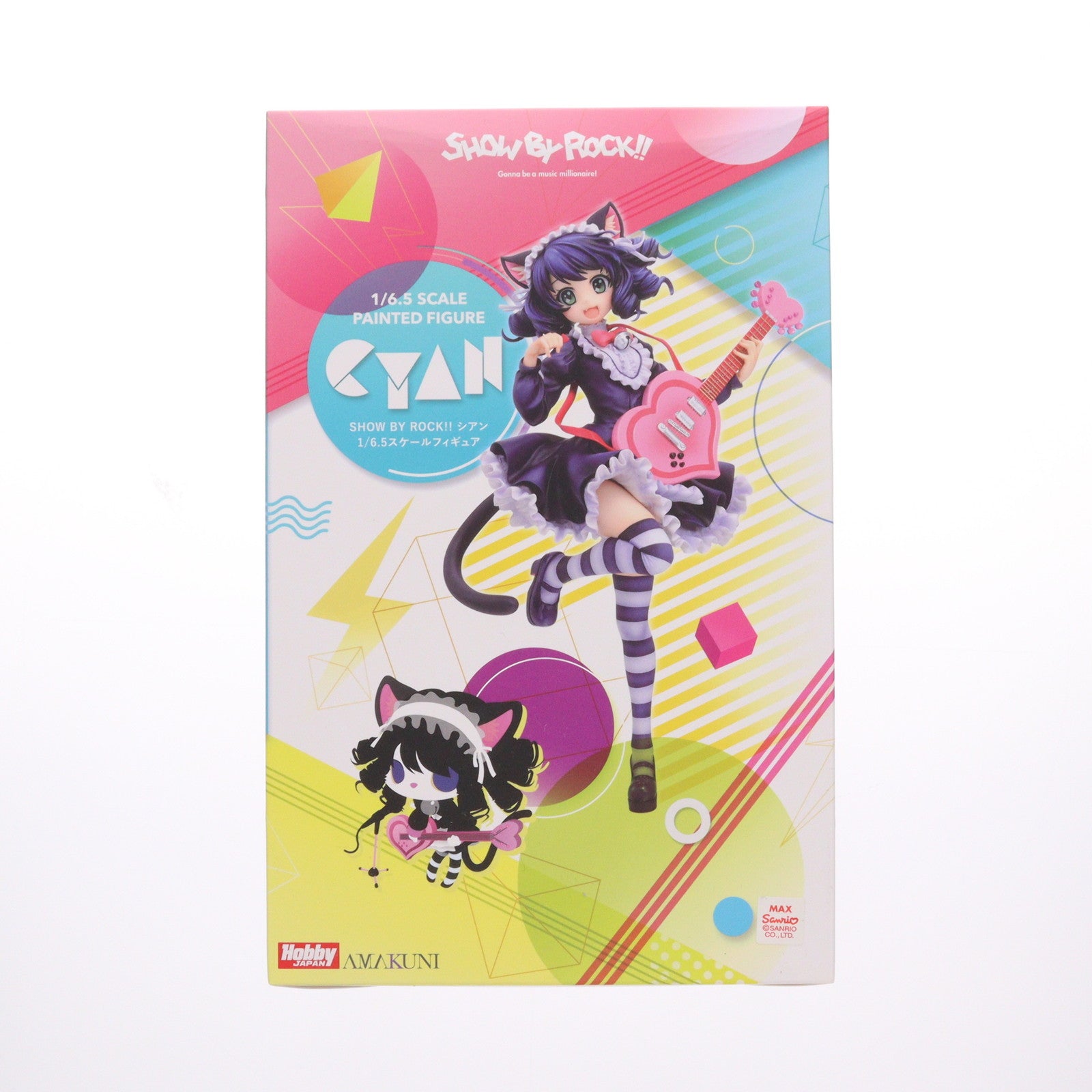 【中古即納】[FIG] シアン SHOW BY ROCK!!#(ショウバイロック!!) 1/6.5 完成品 フィギュア 月刊ホビージャパン誌上通販&オンラインショップ限定 ホビージャパン/AMAKUNI(アマクニ)(20171031)