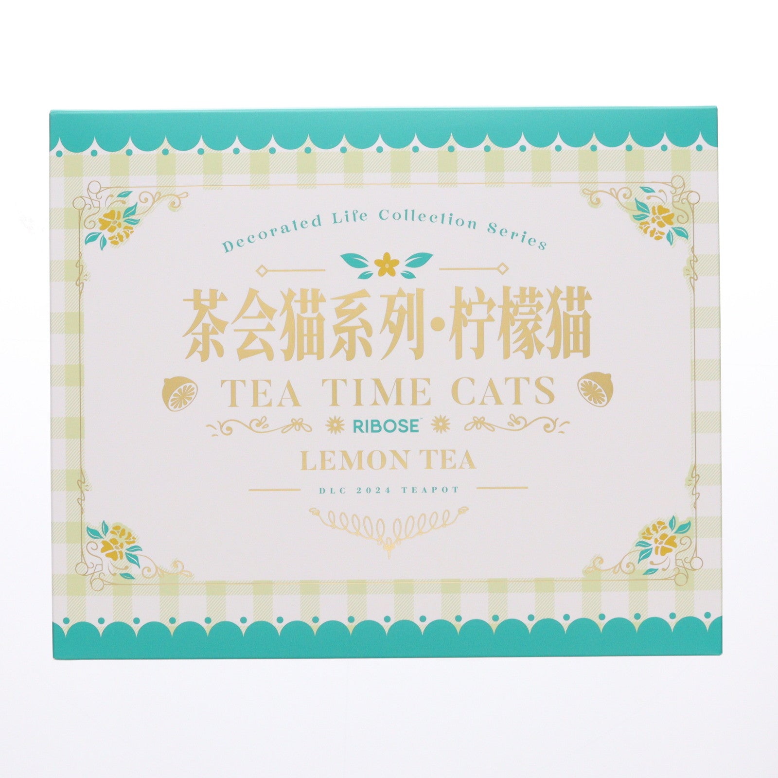 【中古即納】[FIG] 缶バッジ付属 あみあみ限定 オリジナルデフォルメフィギュアDLCシリーズ 『ティータイム キャッツ』:「レモン・キャット」 完成品 フィギュア RIBOSE(核糖文化)(20251031)