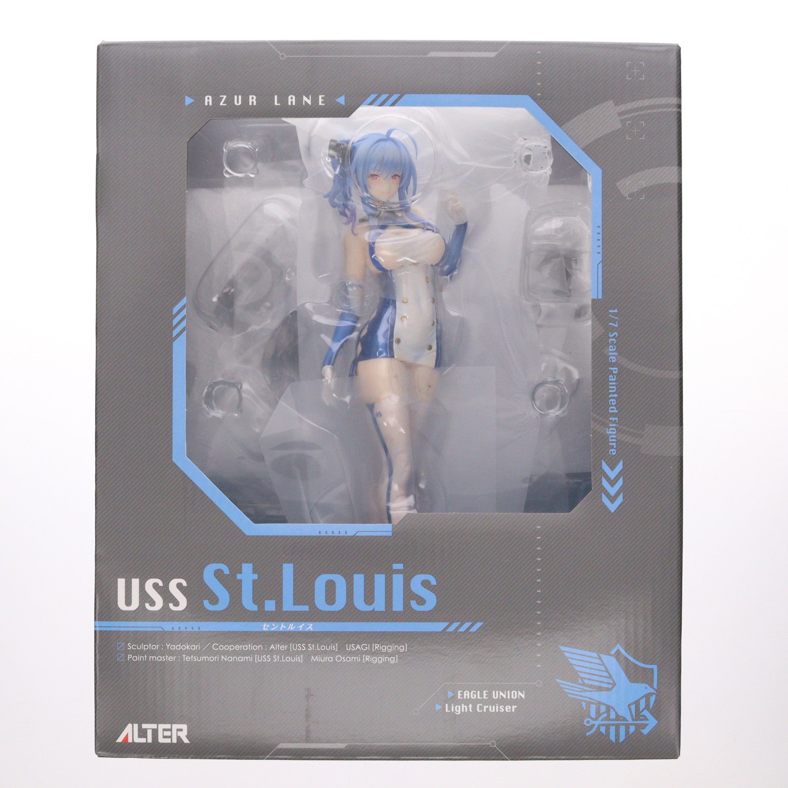 【中古即納】[FIG] 初期不良対応済み セントルイス アズールレーン 1/7 完成品 フィギュア アルター(20220306)