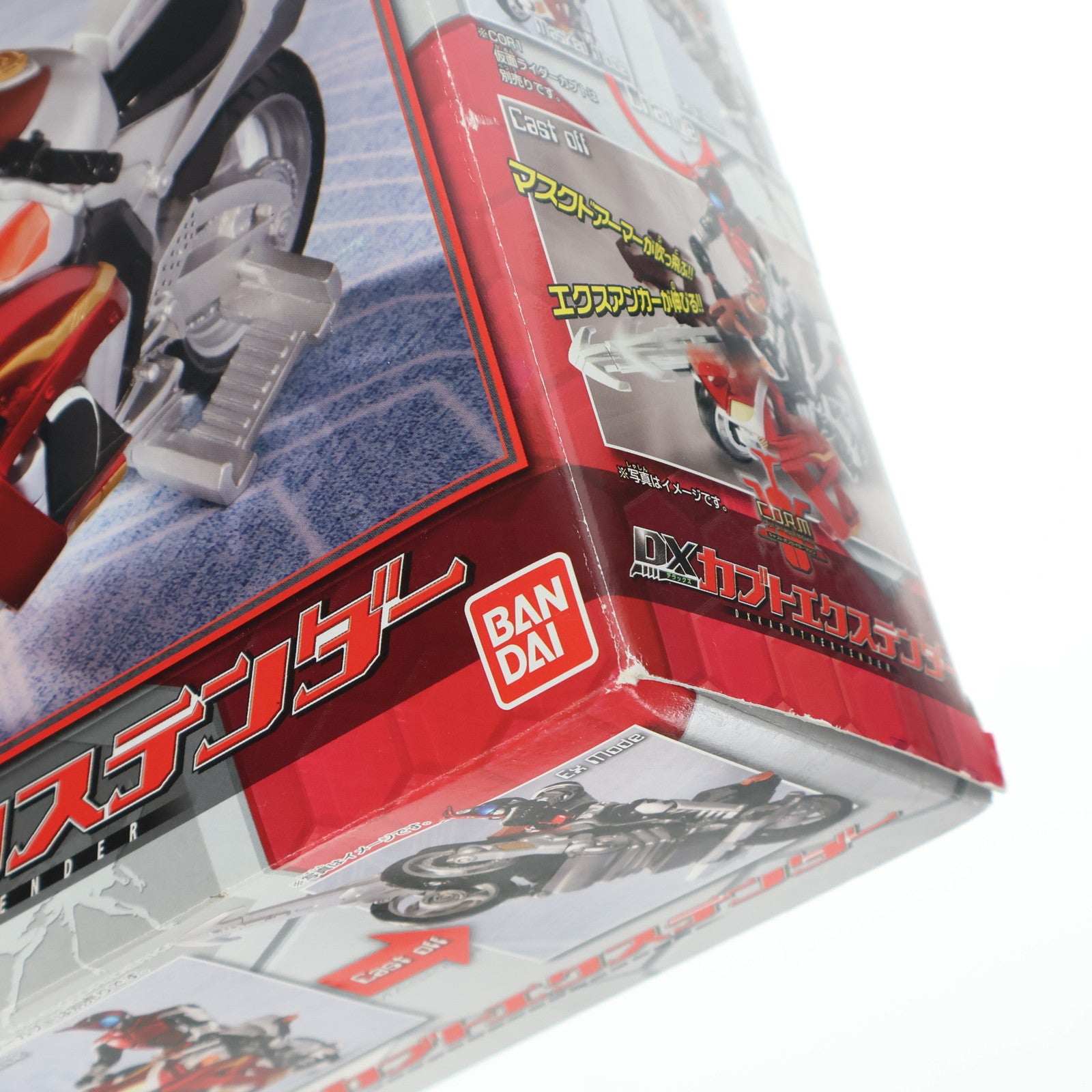 【中古即納】[FIG] キャストオフライダーマシン DXカブトエクステンダー 仮面ライダーカブト 完成品 可動フィギュア バンダイ(20060331)