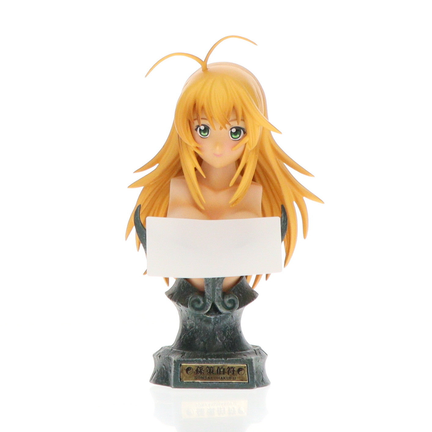 【中古即納】[FIG] (フィギュア単品) 孫策伯符(そんさくはくふ) 胸像フィギュア 一騎当千 1/7 完成品 一騎当千秘蔵限定BOX同梱品 ワニブックス(20080418)