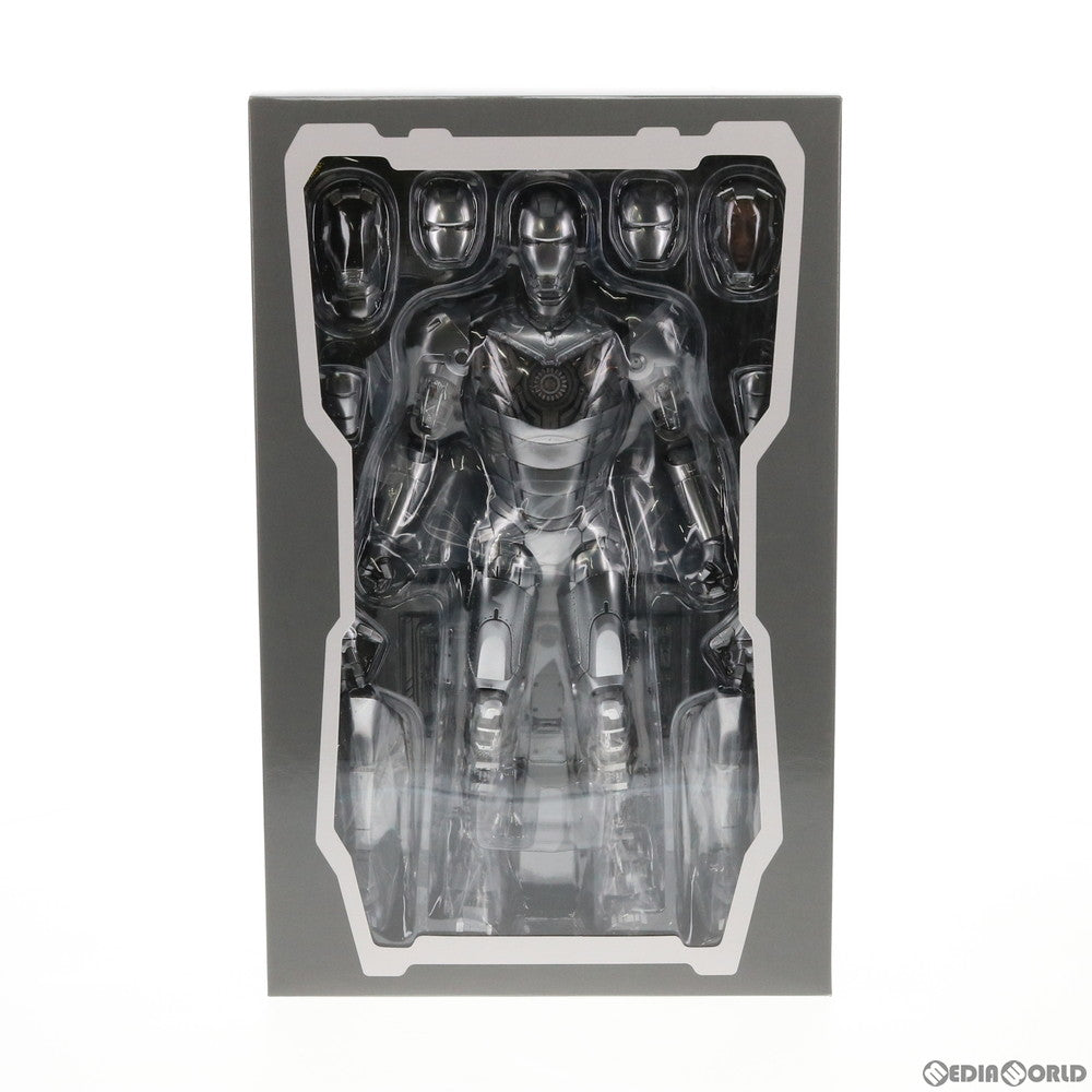 【中古即納】[FIG] ムービー・マスターピース アイアンマン・マーク2(アーマー・アンリーシュド版) アイアンマン2 1/6 完成品 可動フィギュア(MM#150) ホットトイズ(20120131)