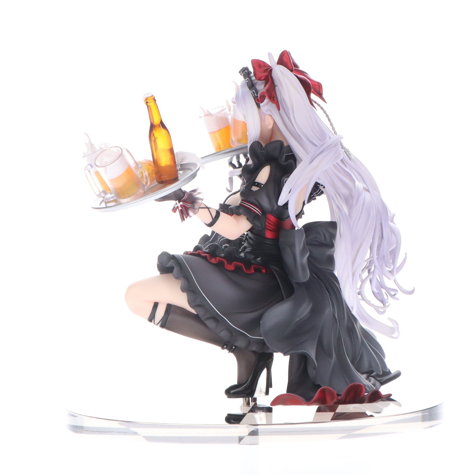 【中古即納】[FIG] ポスター無しフェイスパーツ付属 エルベ 見せ場訪れず? あみあみ限定版 アズールレーン 1/7 完成品 フィギュア GOLDENHEAD+(ゴールデンヘッドプラス)(20250731)